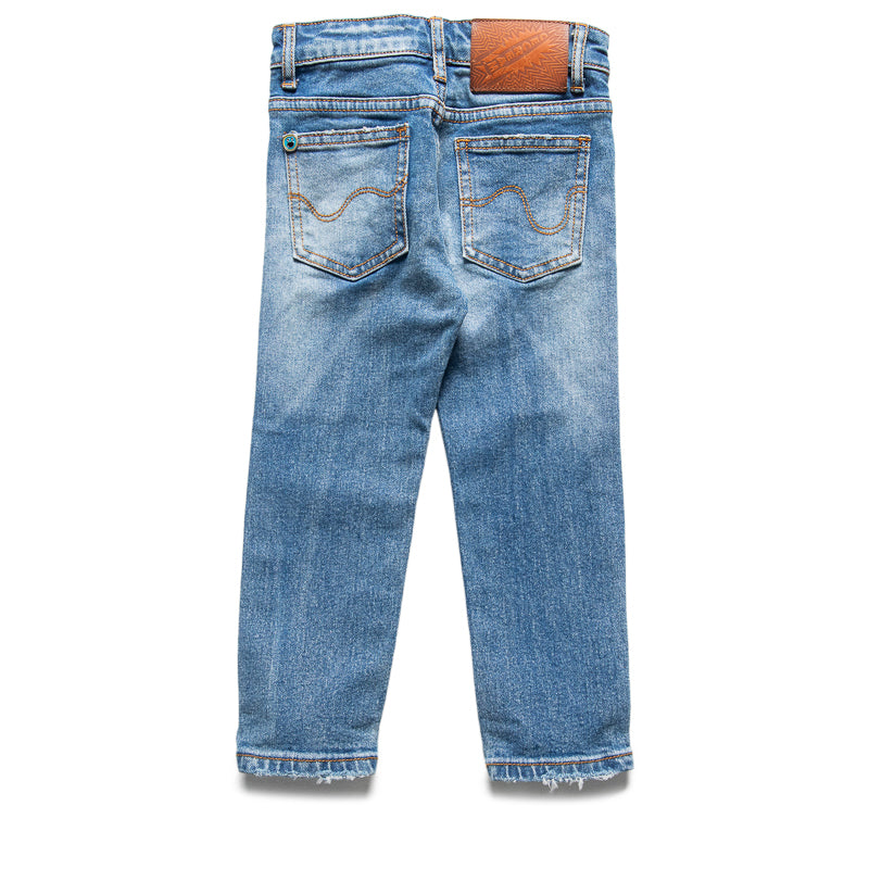 Kids Ice Cream Lemon Jeans - Soft & Comfortable Denim Pants for Boys & Girls - Perfect for Playdates, School & Everyday Wear