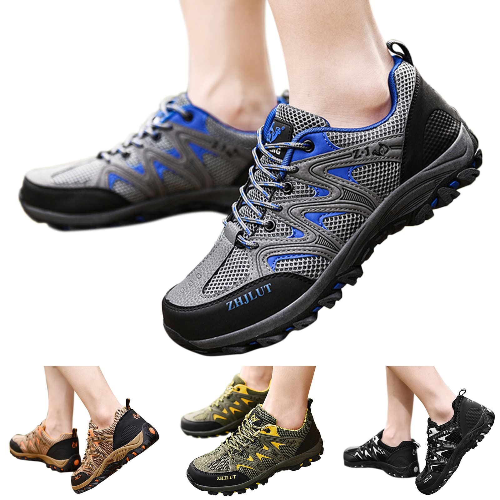 **Women's Waterproof Breathable Hiking Shoes - Non-Slip Lightweight Trekking Shoes for Mountain Camping & Outdoor Walking - Perfect for Hiking, Backpacking & Trail Adventures**
