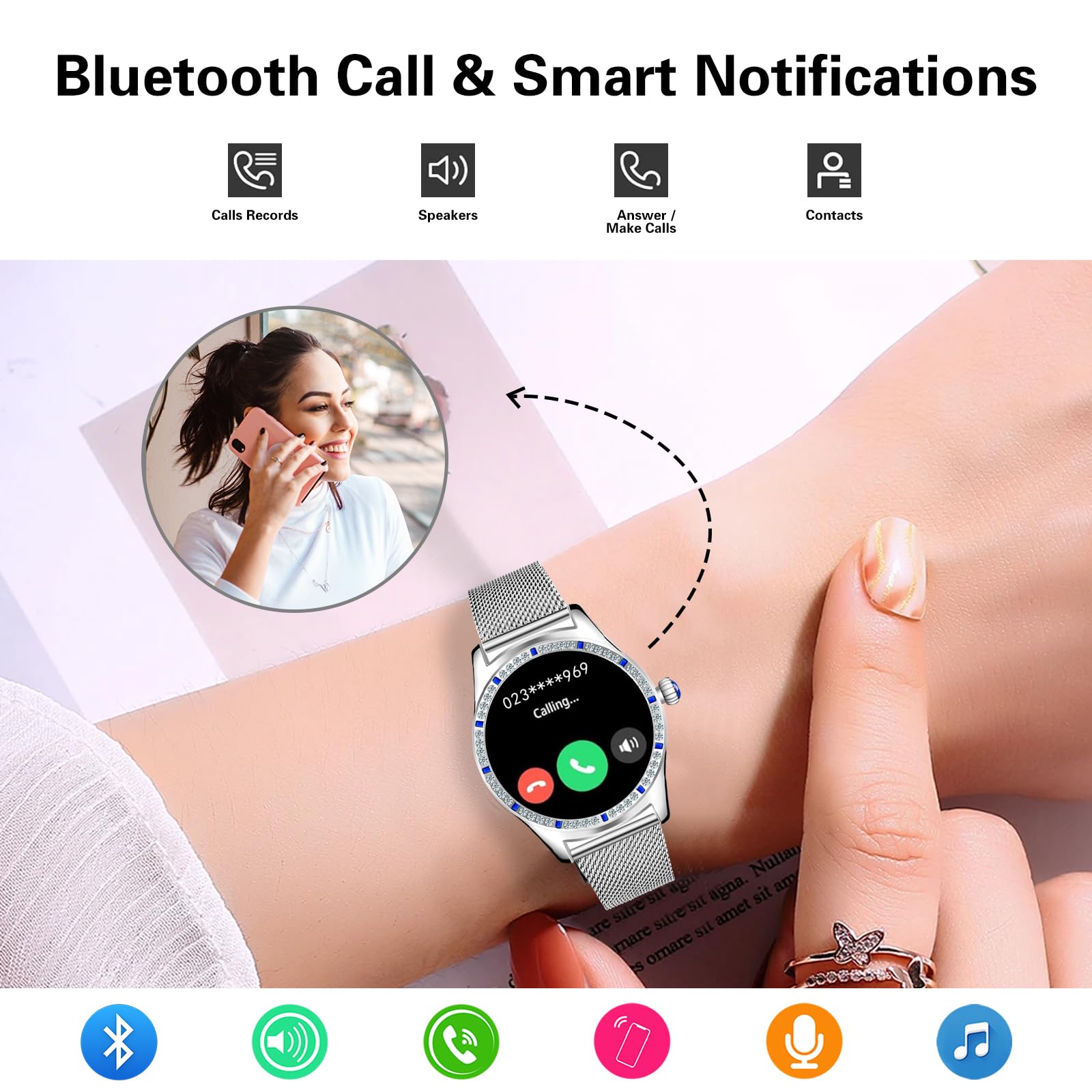 Smart Watches for Women - 1.28