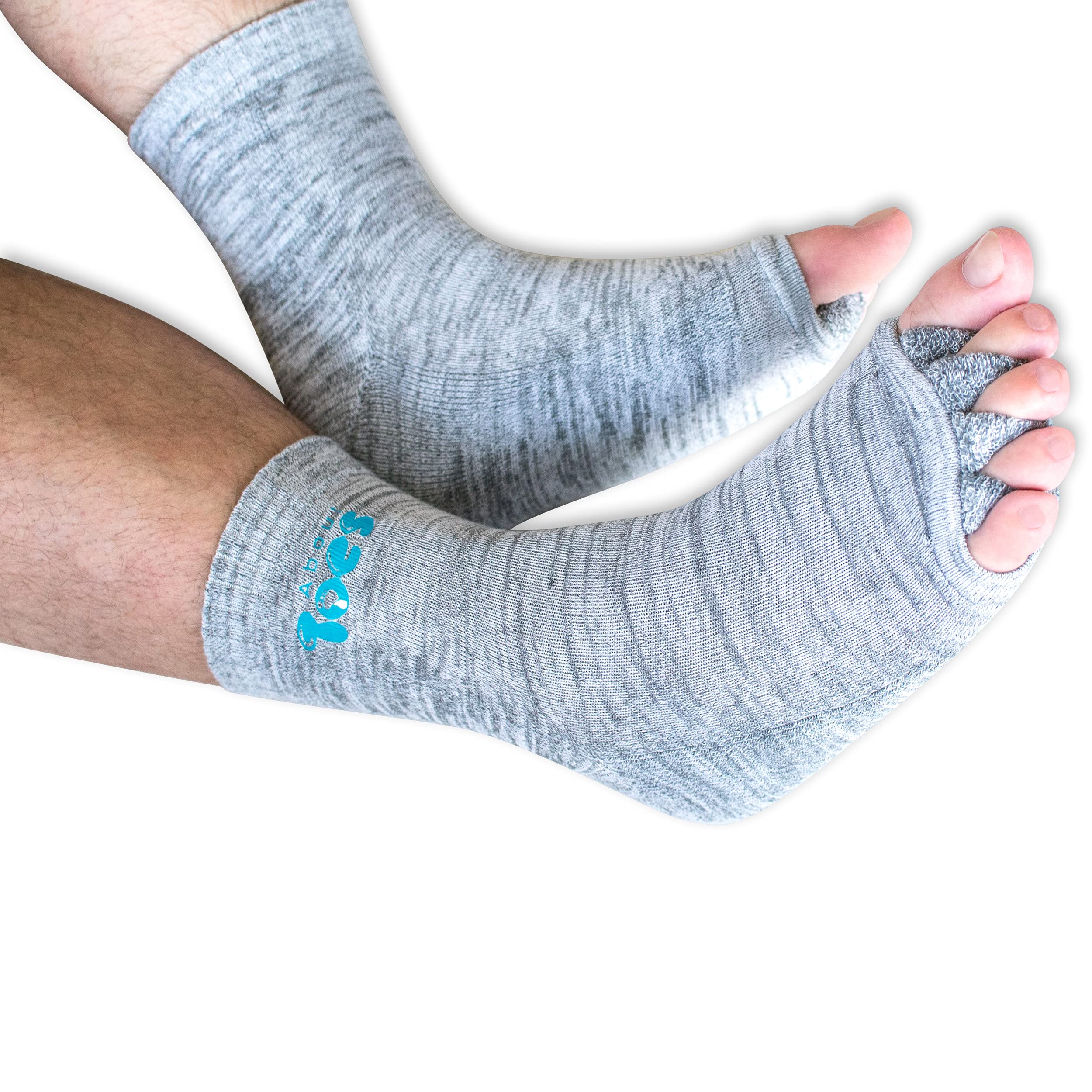 Bamboo Toe Separator Socks for Women & Men - Plantar Fasciitis Relief, Bunion Corrector - Yoga, Gym & Massage Foot Alignment Socks - Breathable Pedicure Toe Spacers for Pain Relief & Relaxation - Perfect for Post-Workout Recovery & Home Foot Care