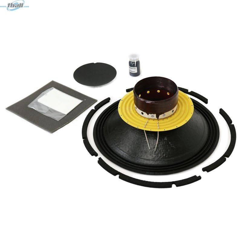 B&C Speakers RCK15DS1154 15DS115-4 Ohms Recone Kit for Voice Coil & Cone Repair, 4 Ohms - Ideal for Studio Monitors & Live Sound Systems