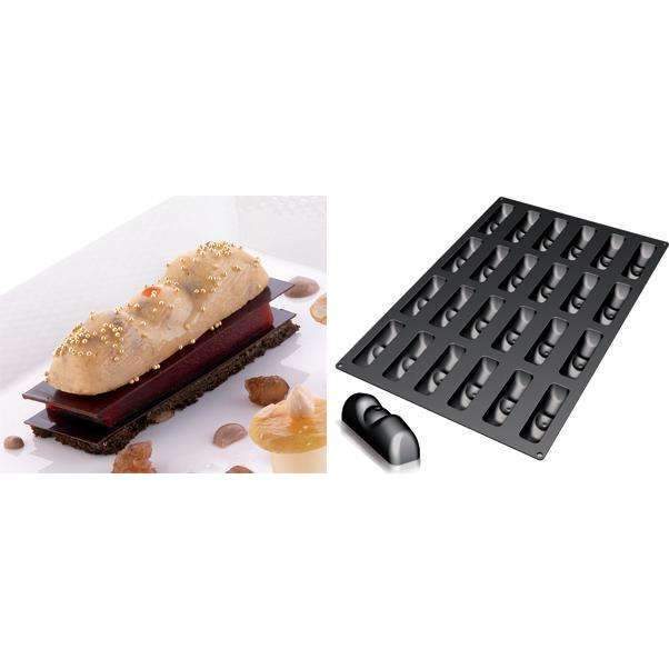Premium Silikomart Sunset Silicone Molds for Baking - 6 Cavity Cake Decorating, Chocolate, Candy & Soap Making - Perfect for Home Bakers & Professional Chefs