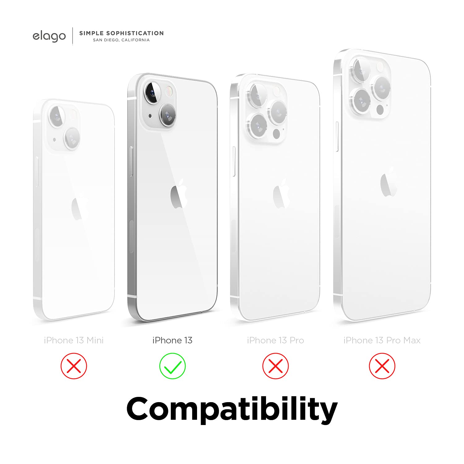 elago Premium Liquid Silicone Case for iPhone 13 (6.1 inches) - Shockproof Full Protection Cover with 3-Layer Structure & Soft Microfiber Lining to Prevent Scratches (Stone) - Perfect for Daily Use, Travel and Outdoor Activities