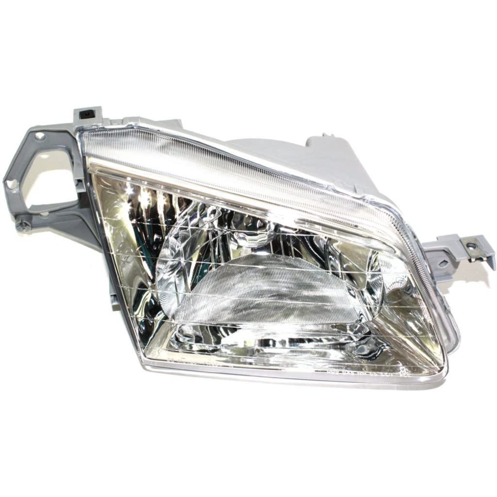 1999-2000 Mazda Protege Replacement Headlight Assembly Pair - Driver & Passenger Side (MA2502114 & MA2503114) - Compatible with BJOE-51-040A & BJOE-51-030A - Perfect for Night Driving & Vehicle Restoration Projects