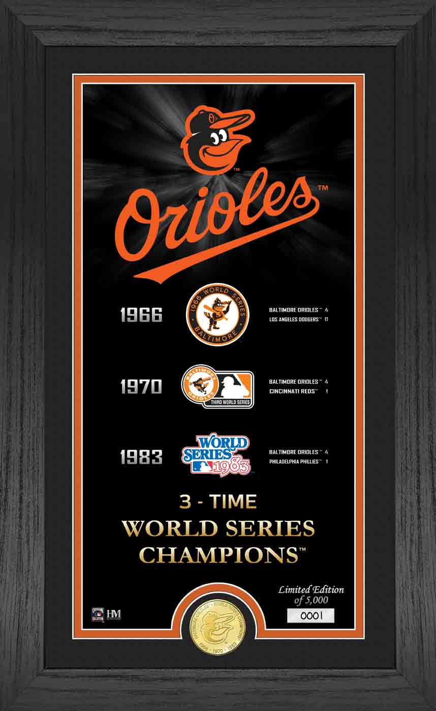 Baltimore Orioles Legacy Supreme Bronze Coin - Limited Edition Collectible Photo Mint for Baseball Fans & Memorabilia Enthusiasts - Perfect for Display, Gifts & Sports Collections