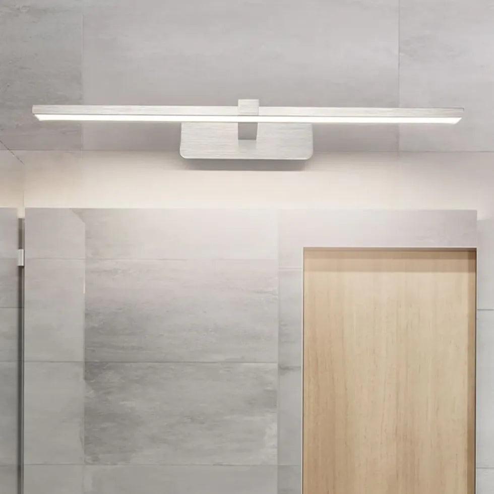 Silver Minimalist LED Picture Light - Modern Art Display Lighting for Home Gallery, Museum & Office Decor