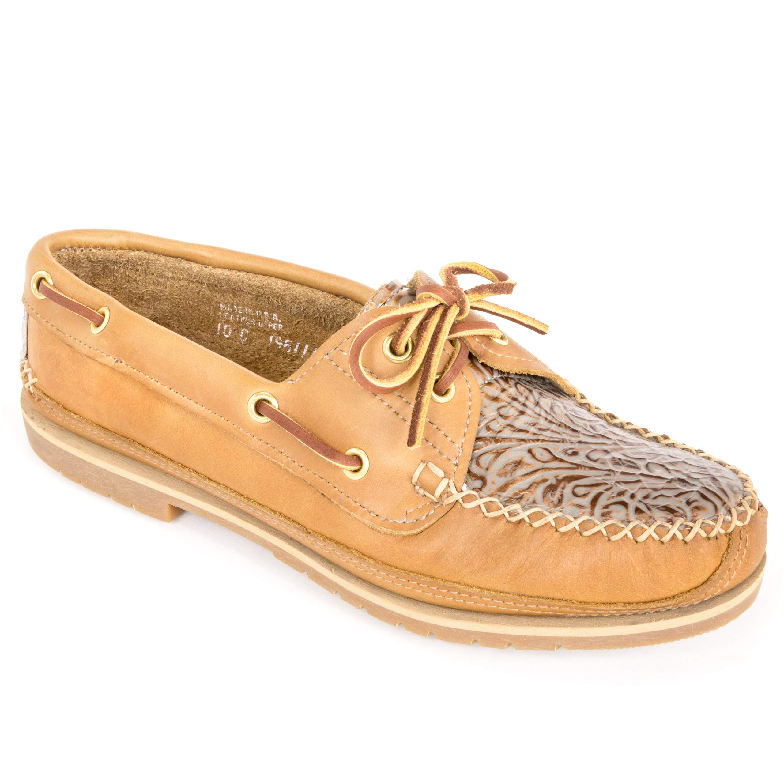 Women's Classic Copper Boat Shoes - Comfortable & Stylish Deck Shoes for Sailing, Boating, and Casual Wear