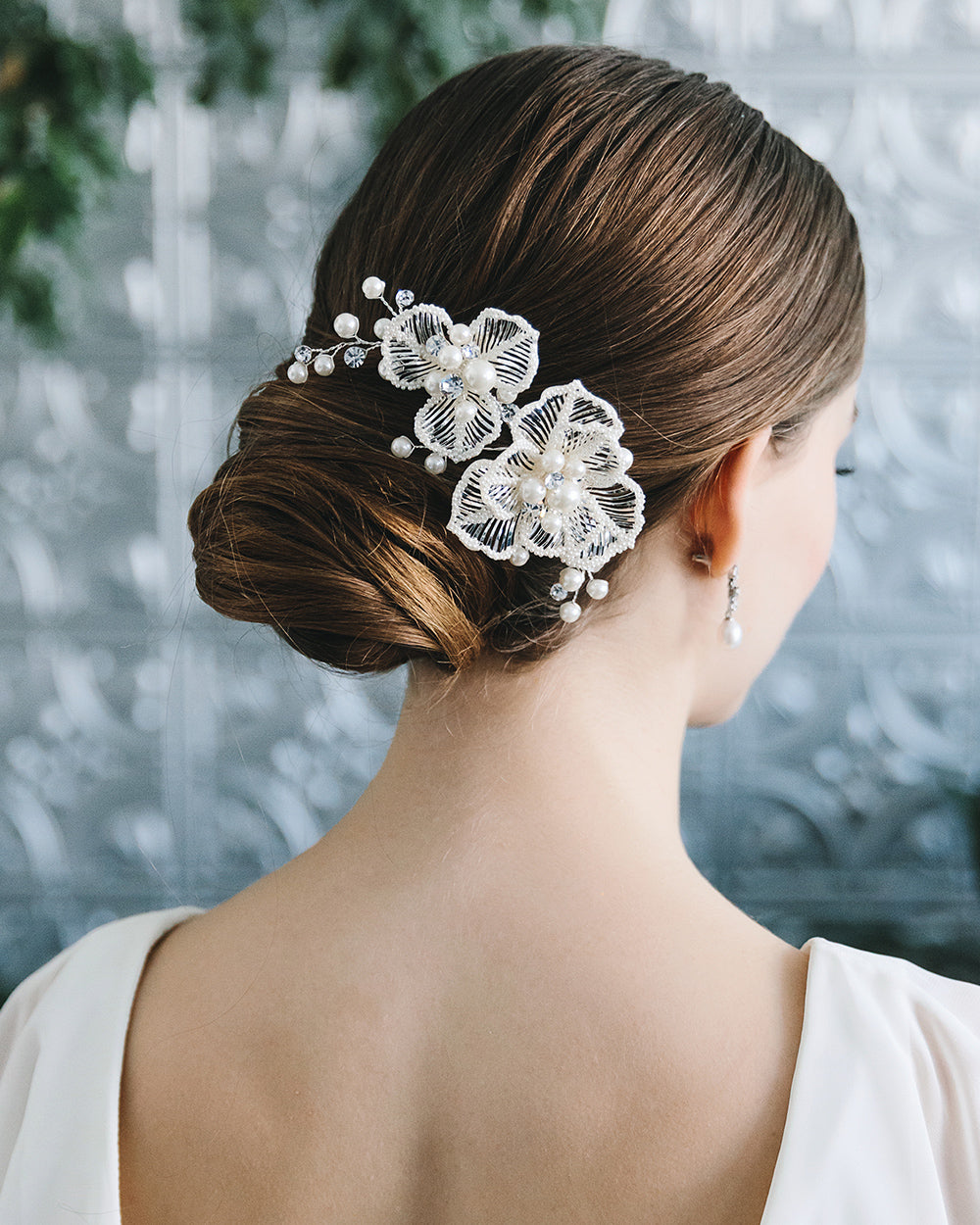 Elegant Esme Bridal Hair Clip - Perfect for Weddings, Prom, and Special Occasions | Handmade Bridal Accessories for Women