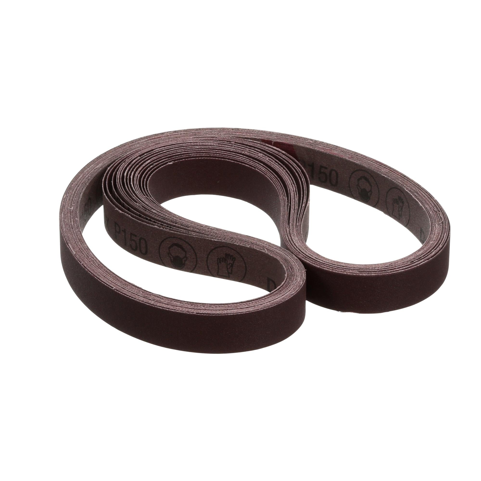 3M 341D Cloth Sanding Belt, P150 Grit, 1