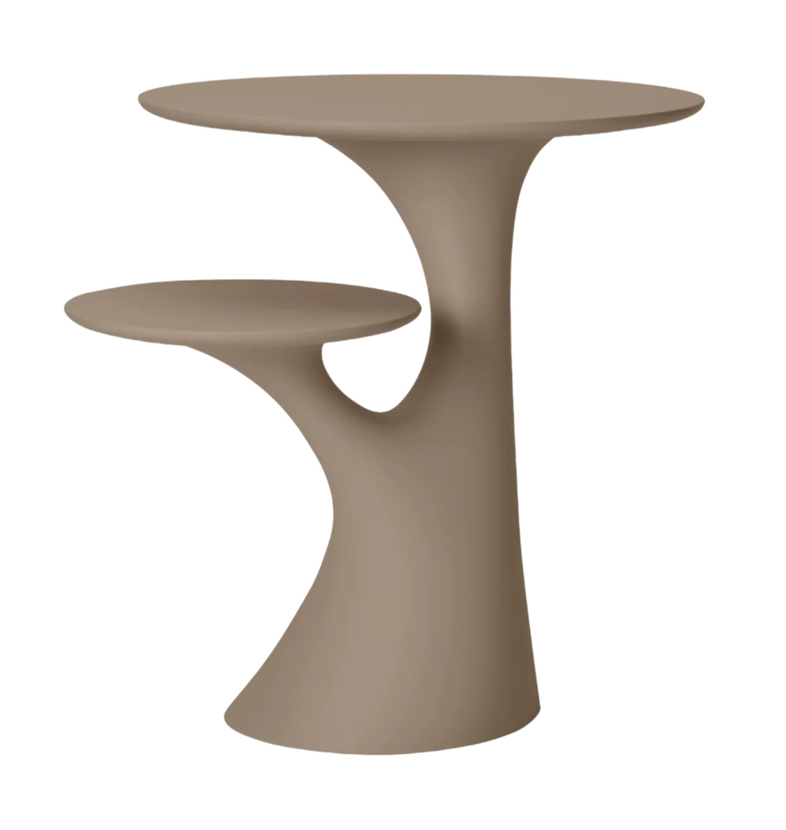 Qeeboo Rabbit Tree Table - Modern Sculptural Side Table for Living Room, Bedroom, or Office Decor - Unique Home Accent Furniture for Stylish Interiors
