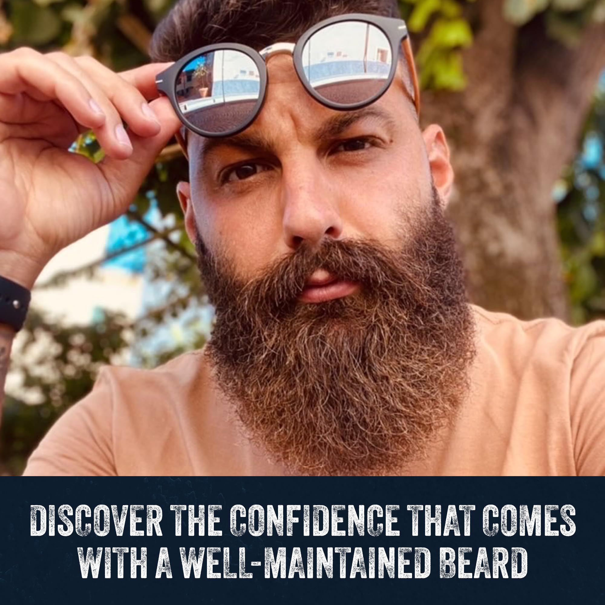 Mountaineer Brand Basic Beard Bundle - Beard Wash & Conditioner Set for Men | Deep Cleansing Beard Shampoo & Hydrating Conditioner | Softens & Nourishes Facial Hair | Lime & Sage Scented (2 x 8oz) | Perfect for Daily Grooming & Beard Care Routine