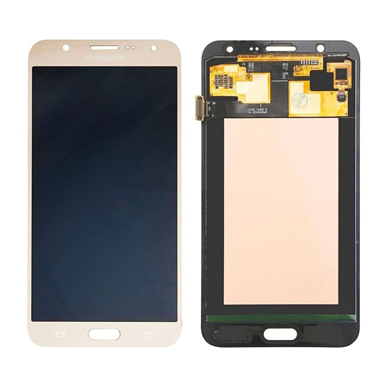 Samsung Galaxy J7 Replacement LCD Screen with Full Touch Digitizer - Tempered Glass Screen Protector - Mobile Phone Repair Part (Perfect for Cracked/Broken Display Fix) - Use for DIY Repairs, Phone Restoration & Screen Protection