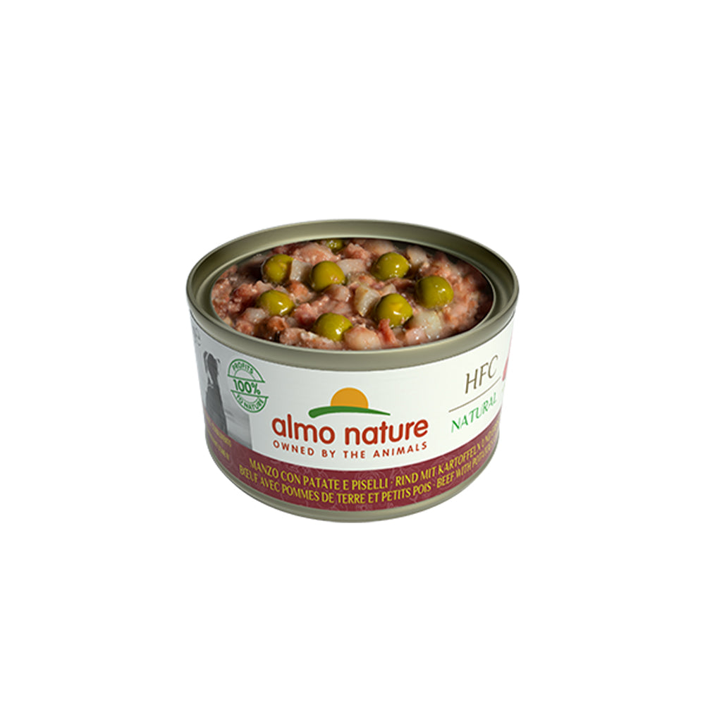 Premium Beef with Potatoes & Peas Canned Dog Food - Grain-Free, High-Protein Wet Food for Adult Dogs - Perfect for Mealtime, Training Rewards & Travel Feeding