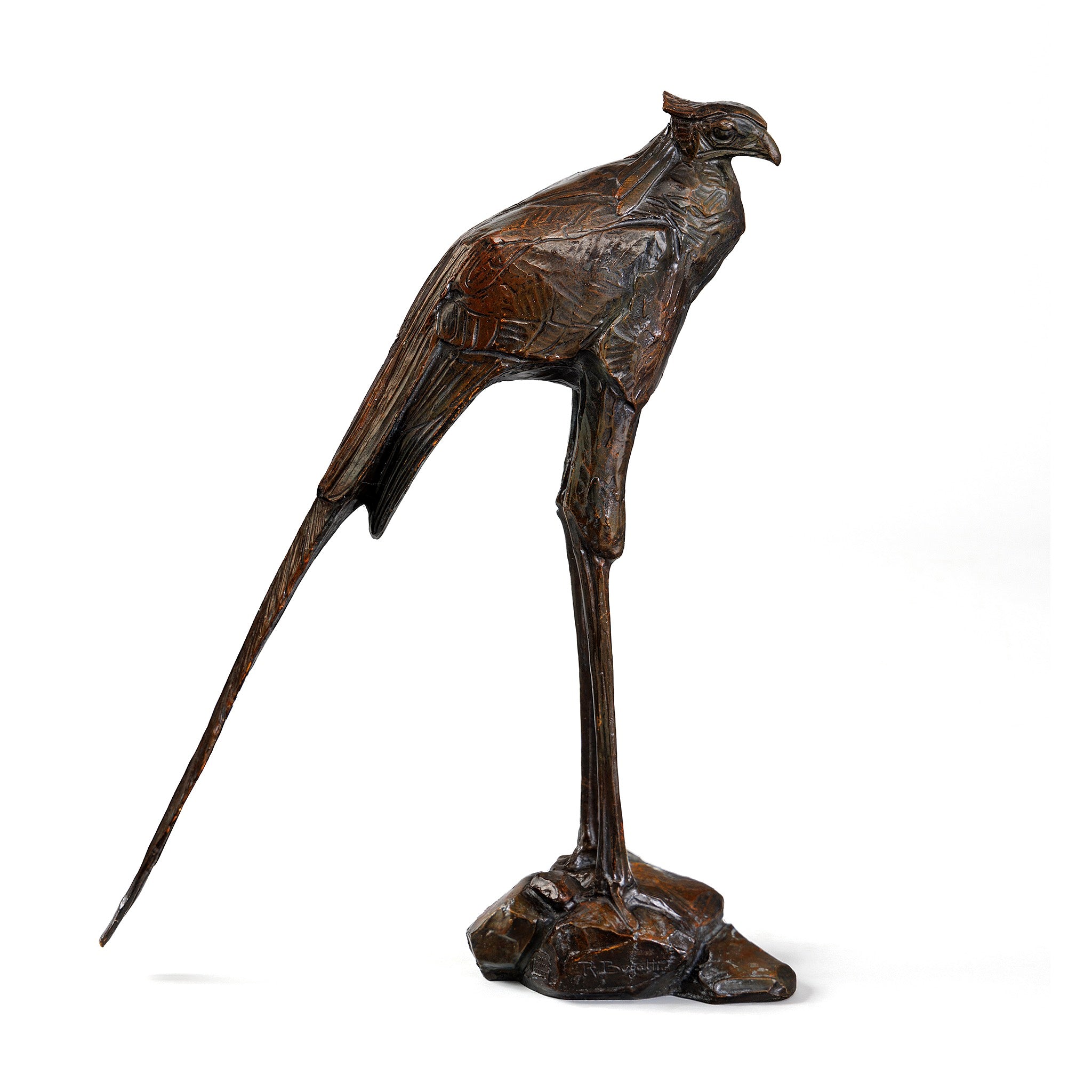 Rembrandt Bugatti Female Serpentaire Bronze Sculpture - Art Deco Animal Statue for Home Decor, Office Display & Collector's Item