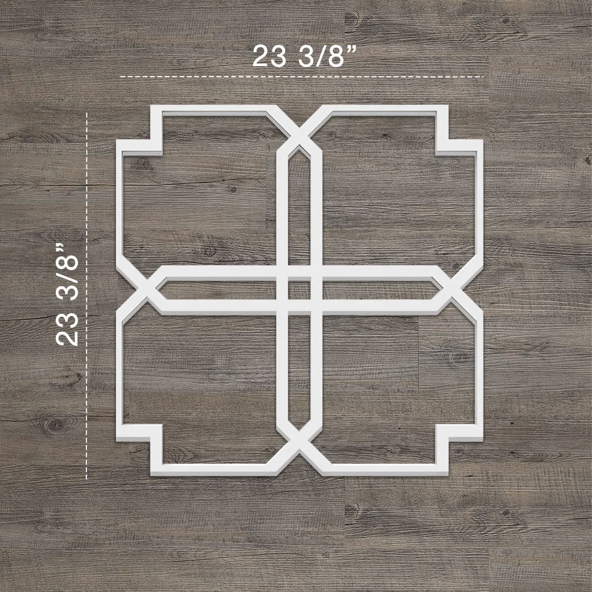 Englewood Decorative Fretwork Wall Panels - Elegant Laser-Cut Metal Wall Decor for Living Room, Bedroom & Office - Perfect for Home & Commercial Interior Design