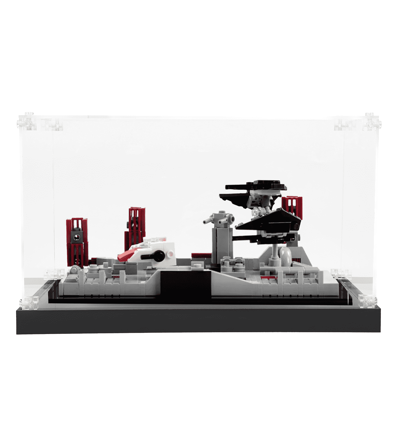 Lego Death Star II Battle 40407 Display Case - Premium Acrylic Showcase for Star Wars Collectibles | Perfect for Home Decoration & Gift Giving