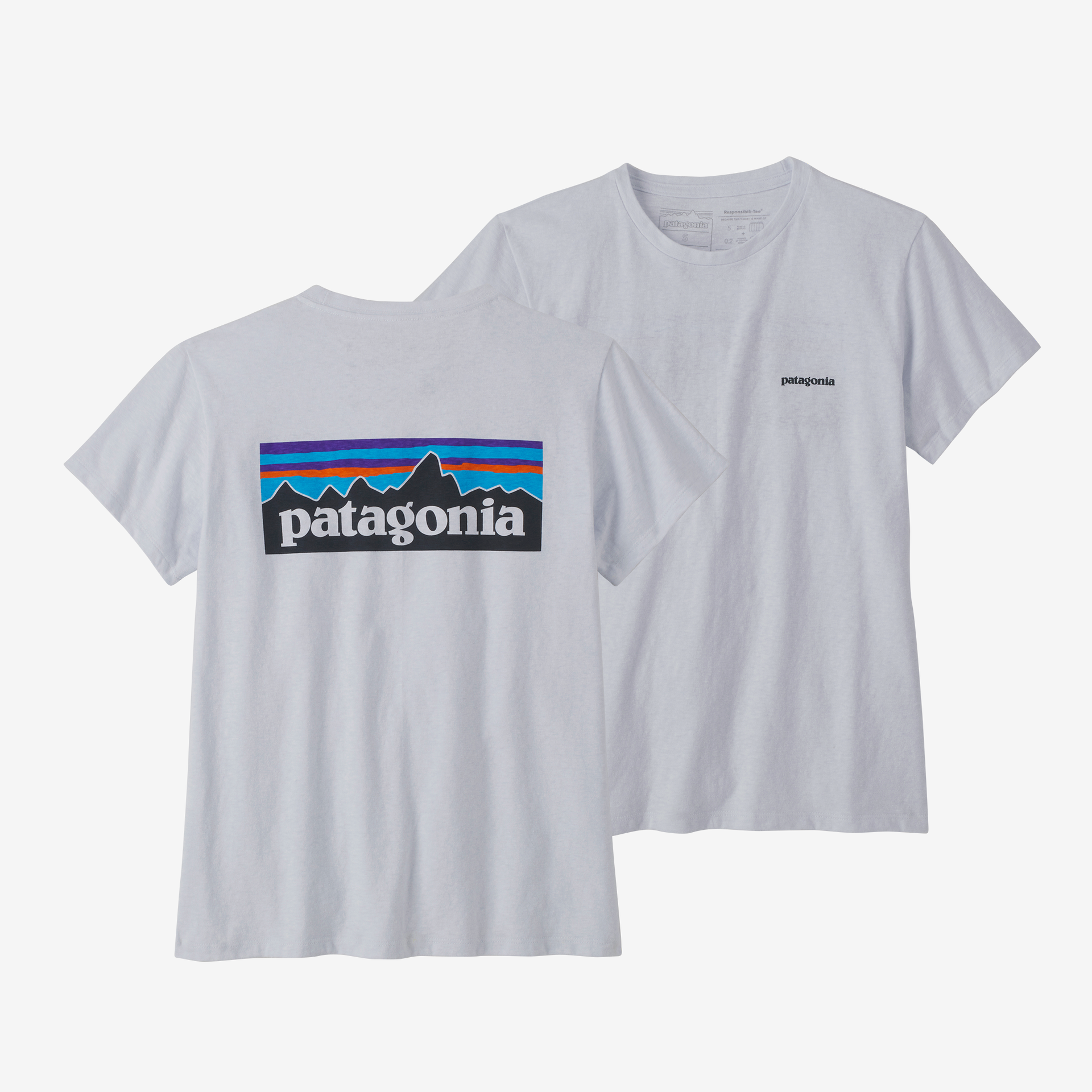 Women's P6 Logo Responsibili Tee® - Soft Cotton T-Shirt for Casual Wear & Everyday Comfort | Perfect for Work, Weekend & Street Style