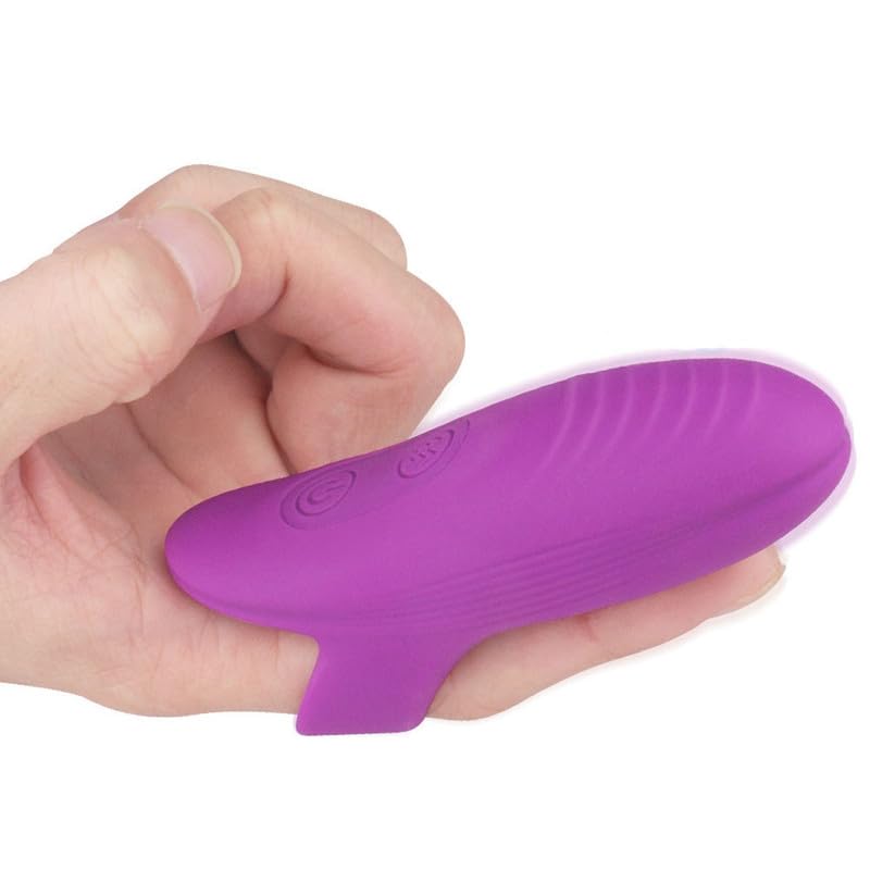 Waterproof Couples Massager - Rechargeable Finger Vibrator for Sensual Massage & Intimate Play - Perfect for Romantic Nights & Couples Bonding