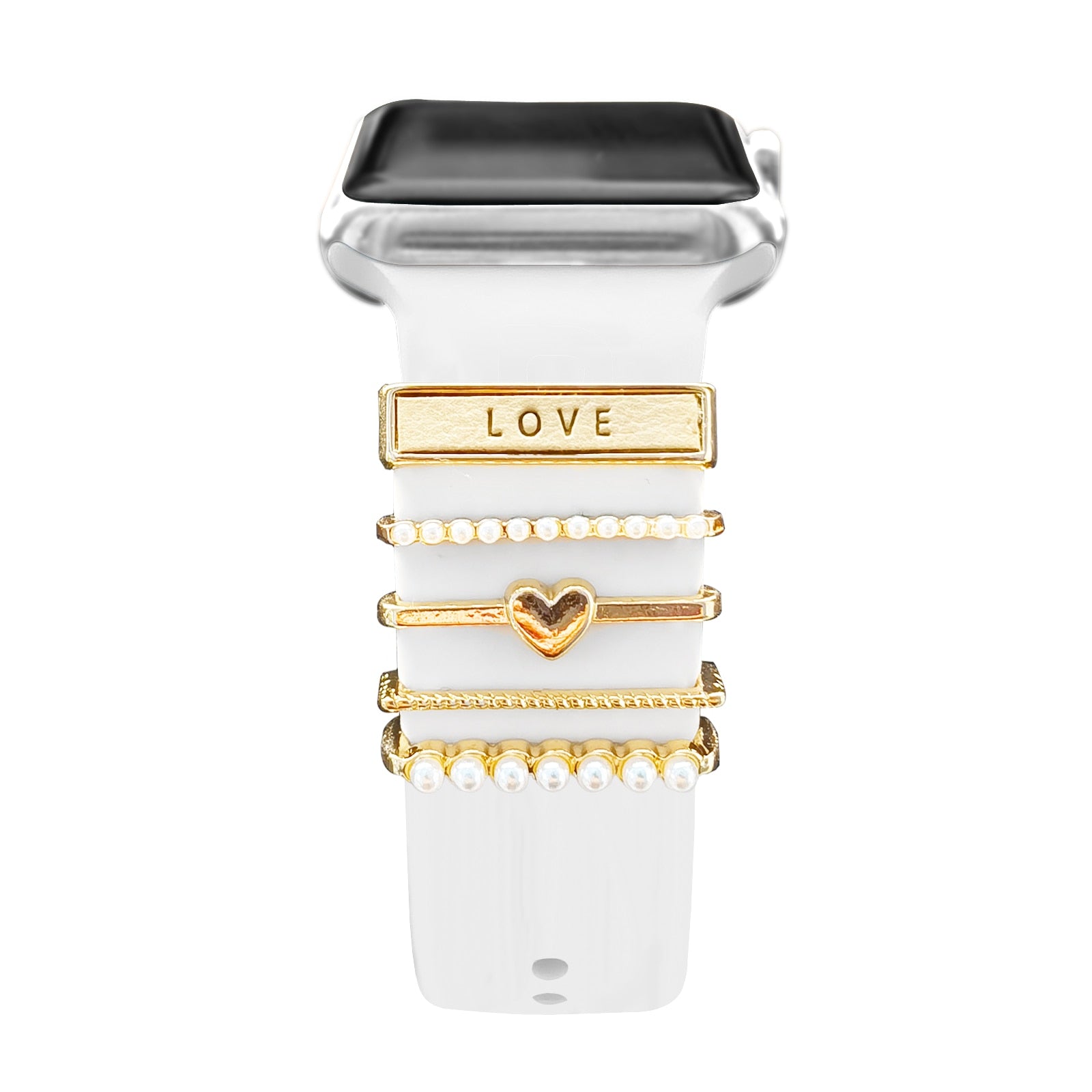 Elegant Watch Band Jewelry Charms - Stylish Decorative Accessories for Apple Watch, Fitbit & More | Perfect for Gifts, Parties & Everyday Wear