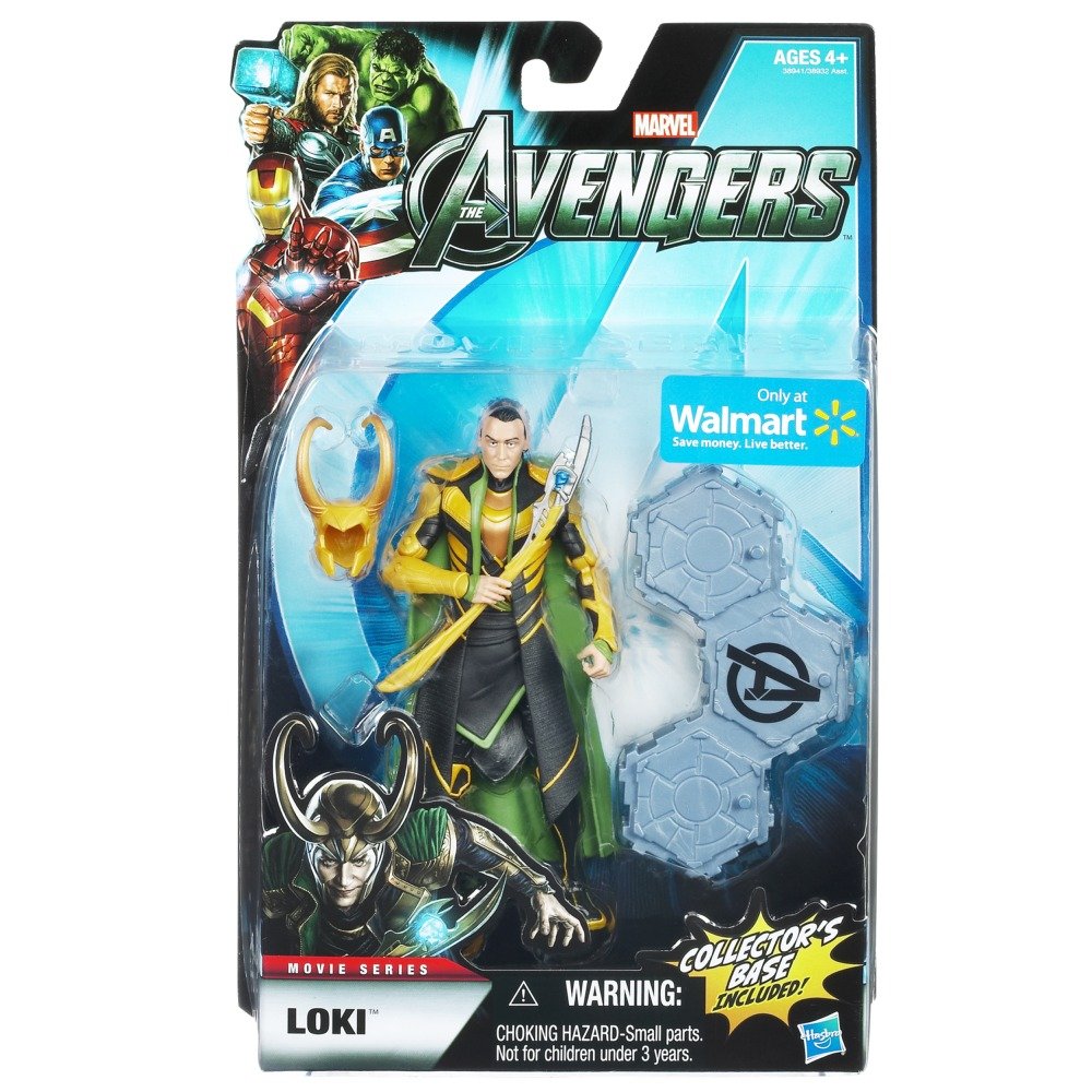 Marvel Legends Avengers Movie Exclusive 6 Inch Loki Action Figure with Collectible Base | Premium Superhero Toy for Display & Play | Perfect Gift for Marvel Fans & Collectors