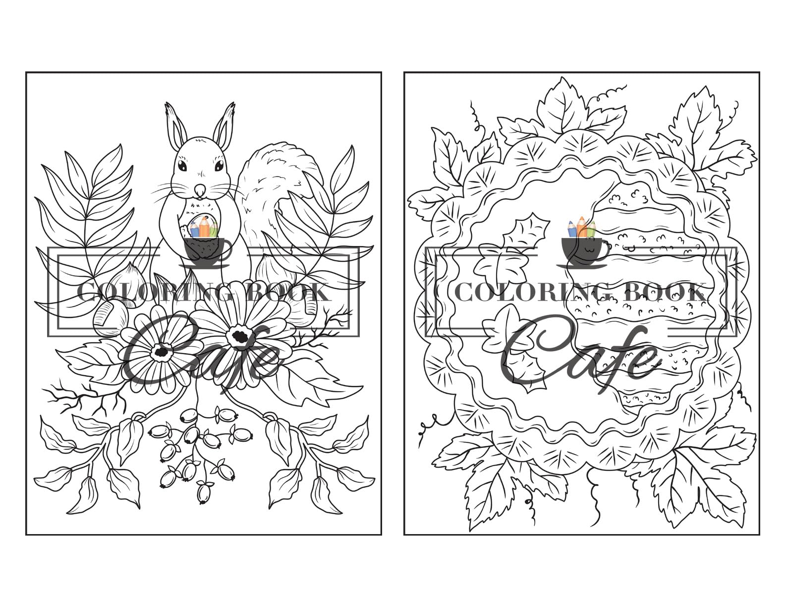 Easy Autumn: Adult Coloring Book with 50 Fun & Relaxing Fall Designs | Stress Relief & Mindfulness Activity for Adults | Perfect for Thanksgiving, Halloween & Seasonal Relaxation