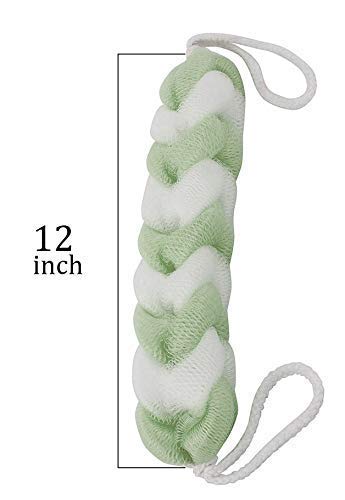 Kabello Exfoliating Bath Brush & Loofah for Men & Women - 35g, Pack of 1 - Perfect for Shower, Spa & Body Scrub at Home