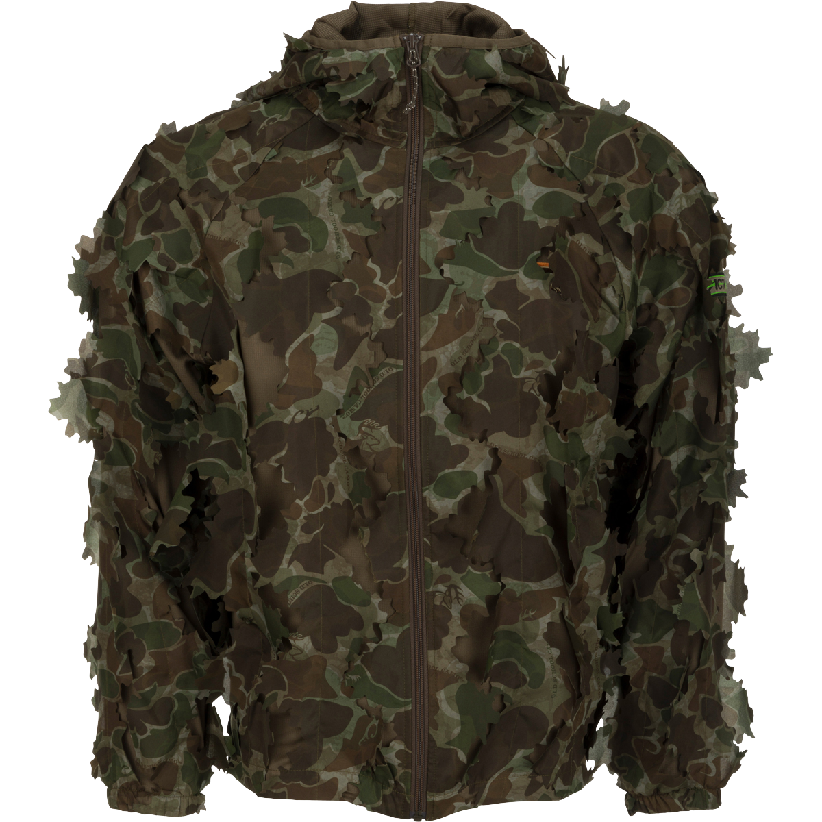3D Leafy Jacket with Agion Active Technology - Waterproof Windproof Outdoor Jacket for Hiking, Camping & Winter Sports (XL Size)