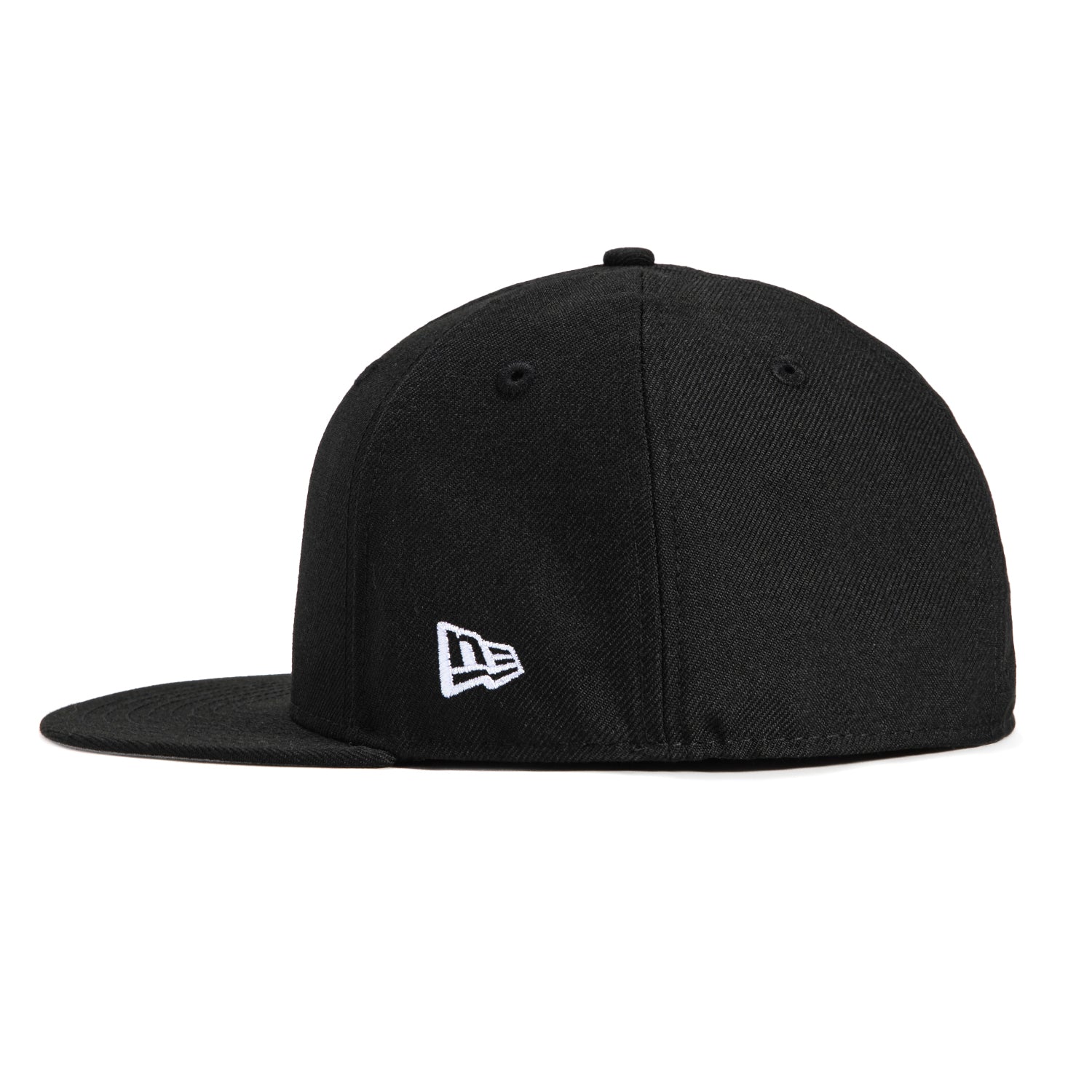 New Era 59Fifty Fitted Baseball Cap - Black Adjustable Snapback Hat for Men & Women | Perfect for Sports, Casual Wear & Street Fashion