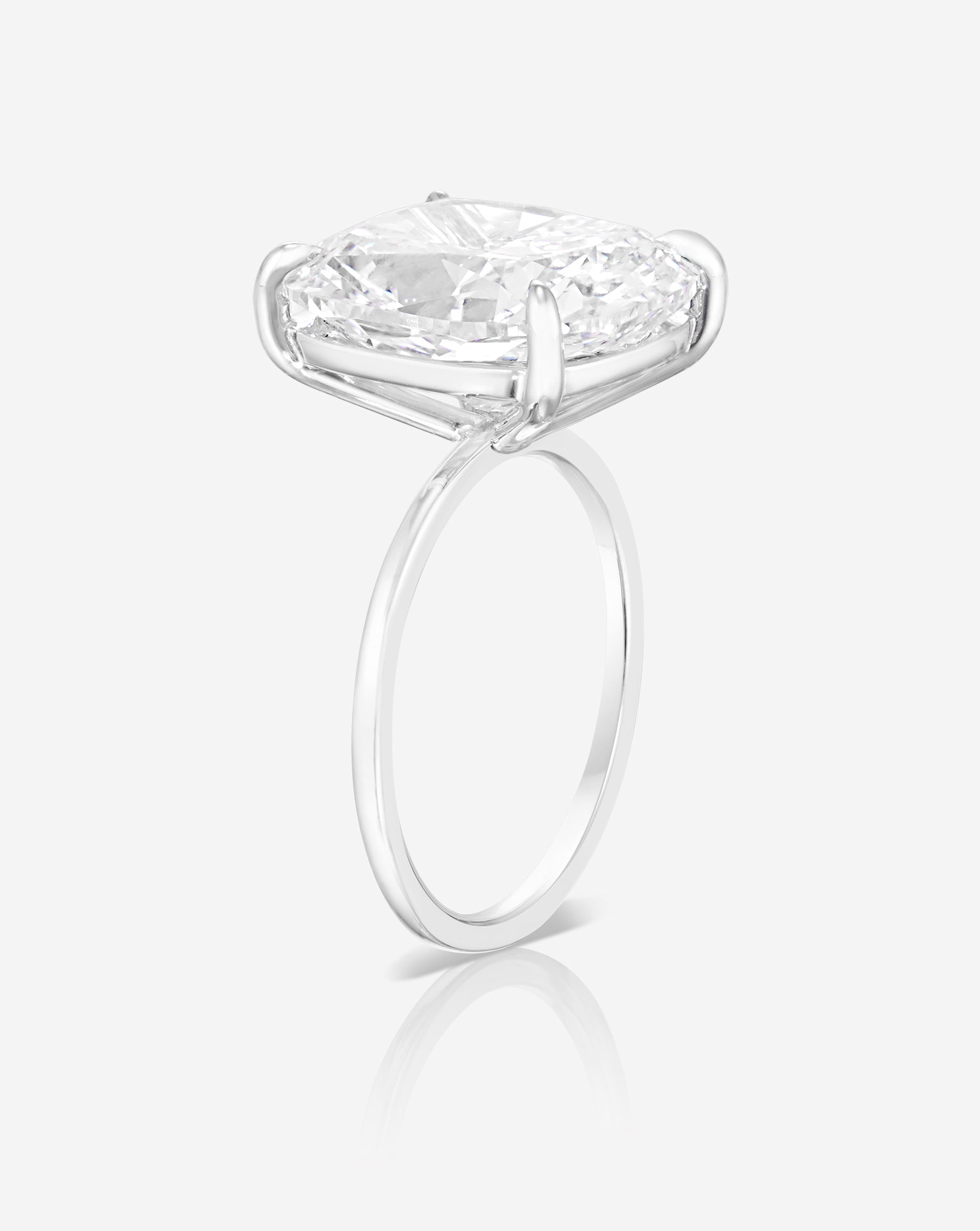 10.01 Cushion Cloud Solitaire Ring - Elegant Diamond Engagement Ring for Women | Perfect for Proposals, Anniversaries & Special Occasions