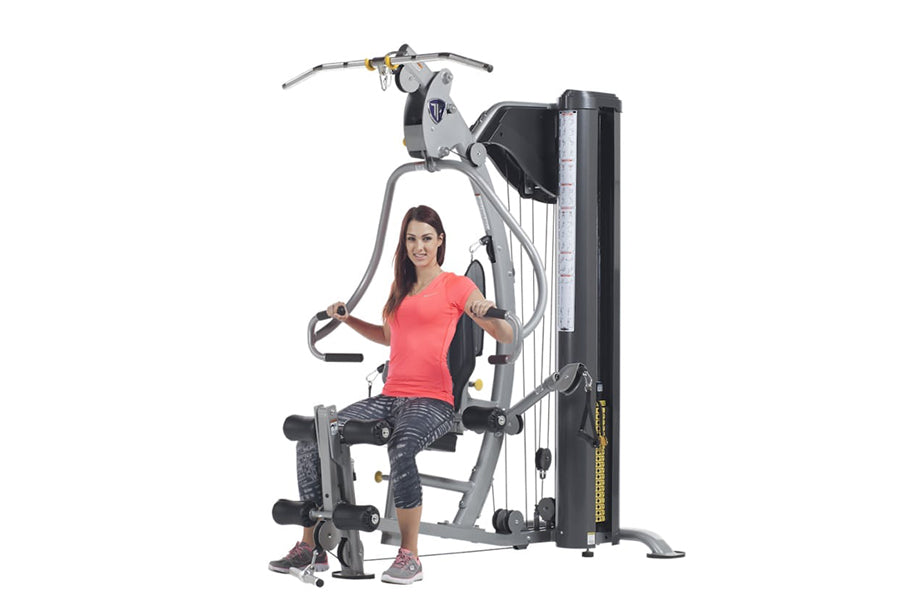 TuffStuff Classic Home Gym (AXT 225R) - Full Body Workout Equipment for Strength Training | Perfect for Home Fitness & Small Spaces