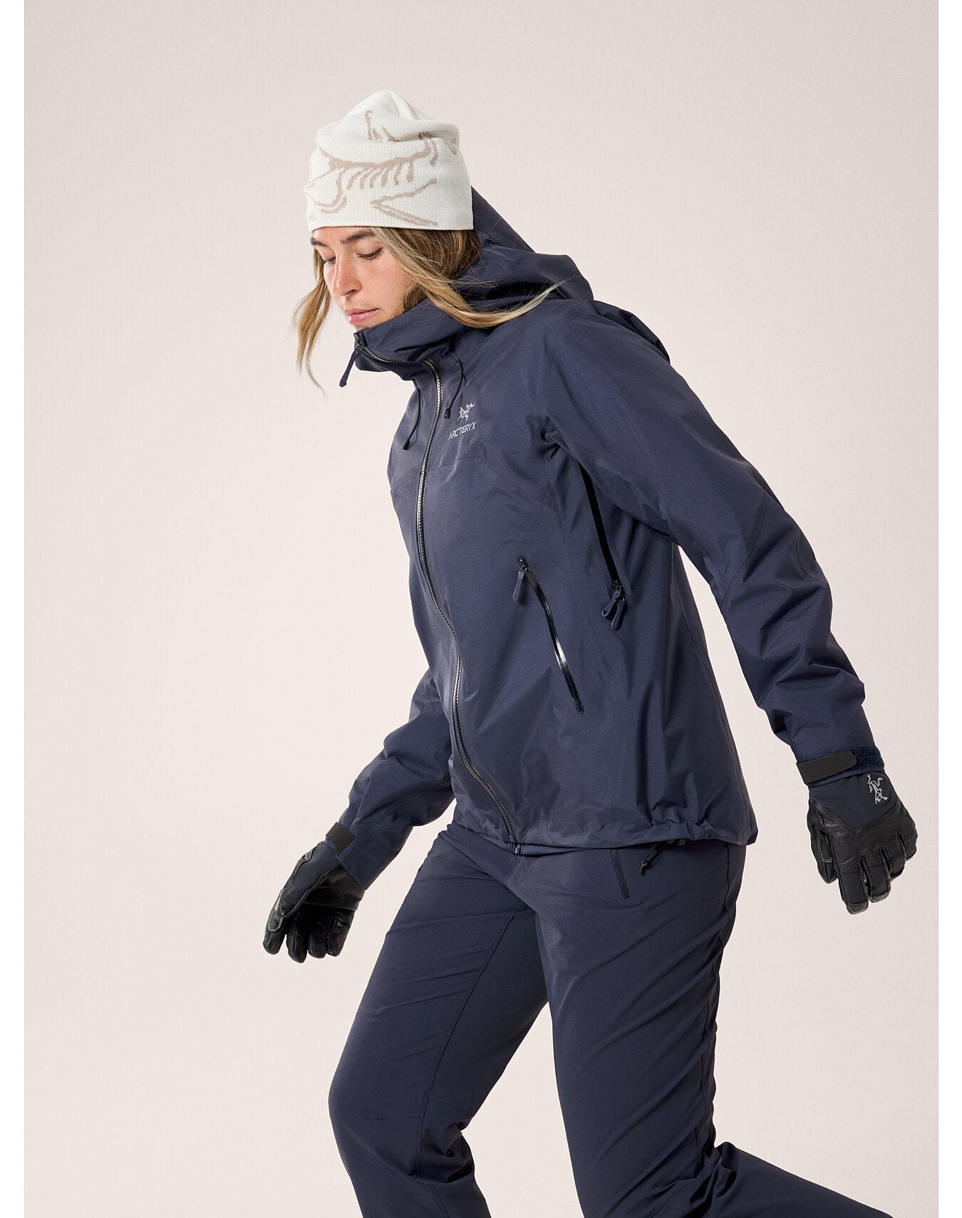 Women's Beta AR Jacket with StormHood - Waterproof & Breathable Outdoor Shell for Hiking, Skiing & Extreme Weather - X000006794