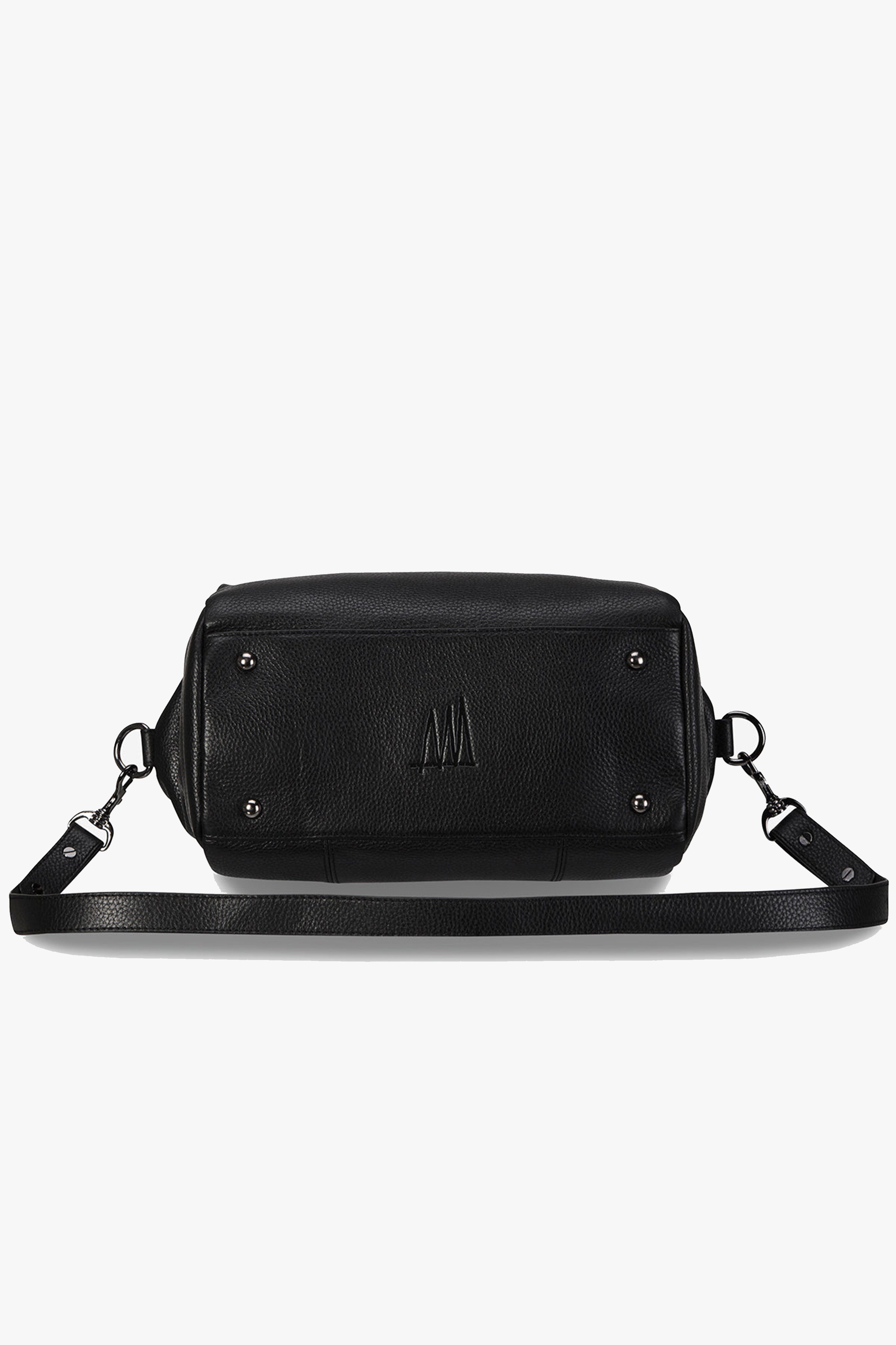 Stylish Black Leather Handbag for Women - Premium Quality Crossbody Purse with Adjustable Strap - Perfect for Work, Travel & Everyday Use