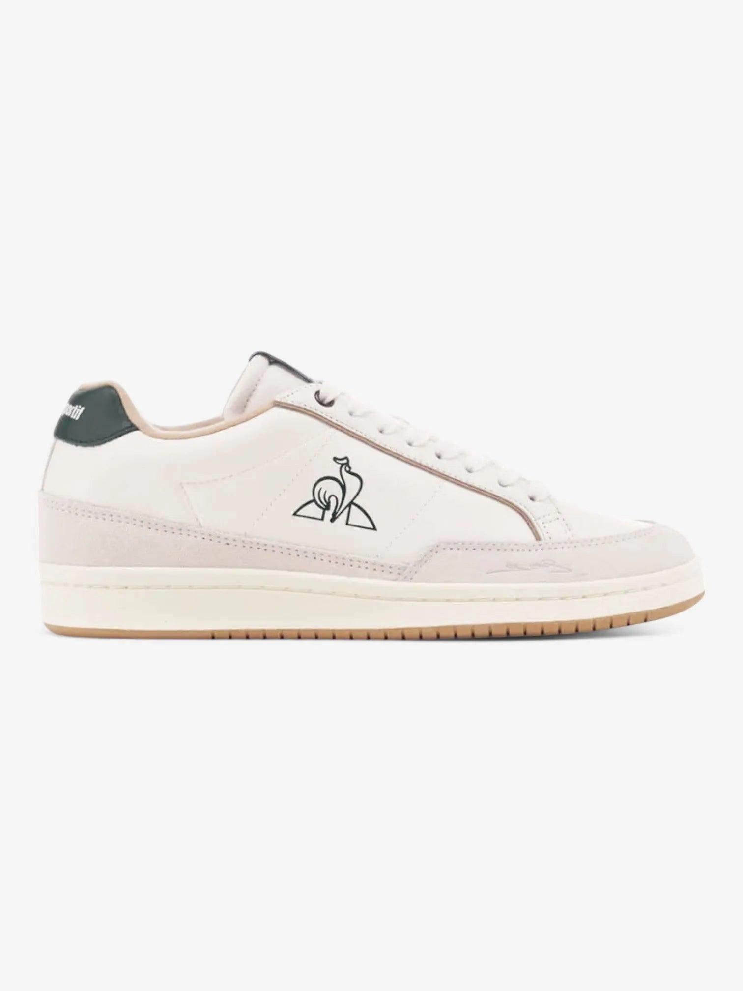 Le Coq Sportif Noah 2 White Green Running Shoes - Lightweight Comfort Sneakers for Men, Women | Perfect for Jogging, Gym Workouts & Casual Wear
