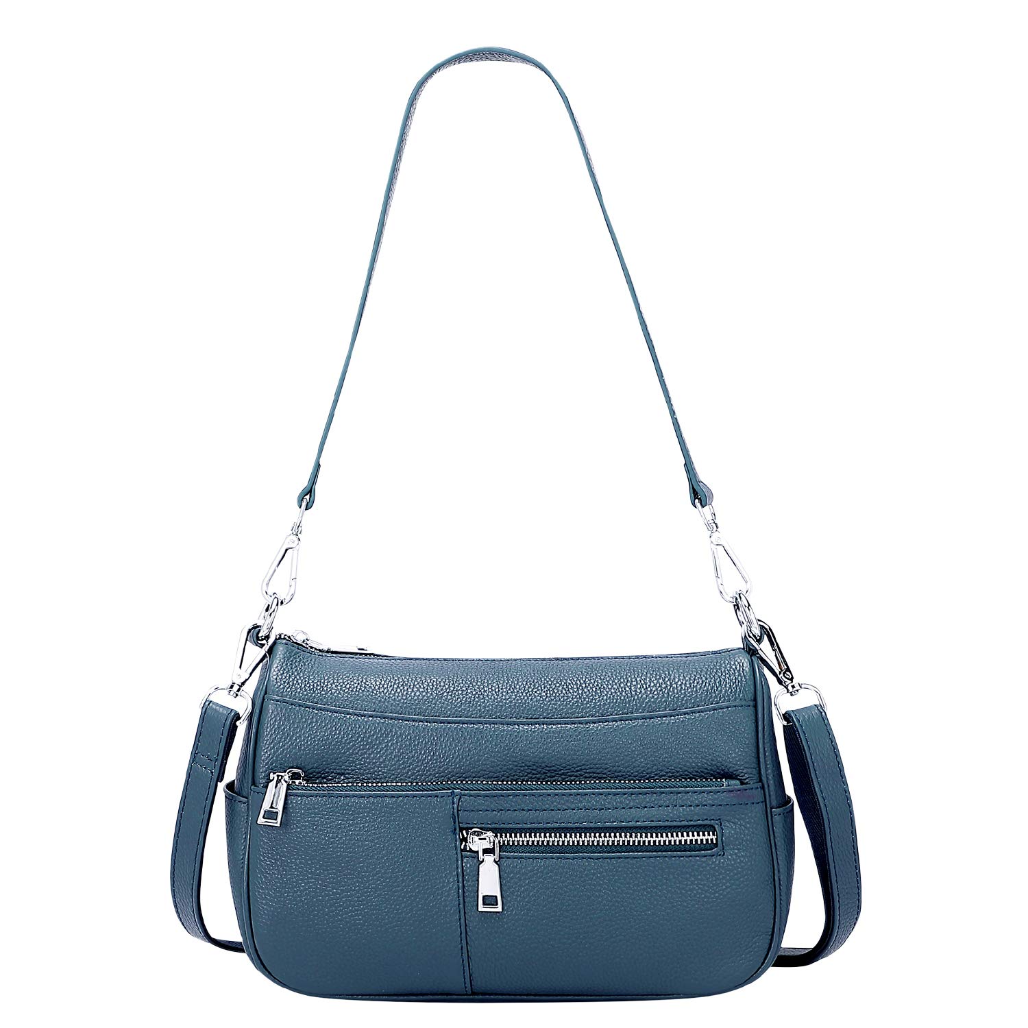 Genuine Leather Crossbody Shoulder Bag for Women - Small Handbag Purse - Perfect for Work, Travel & Everyday Use