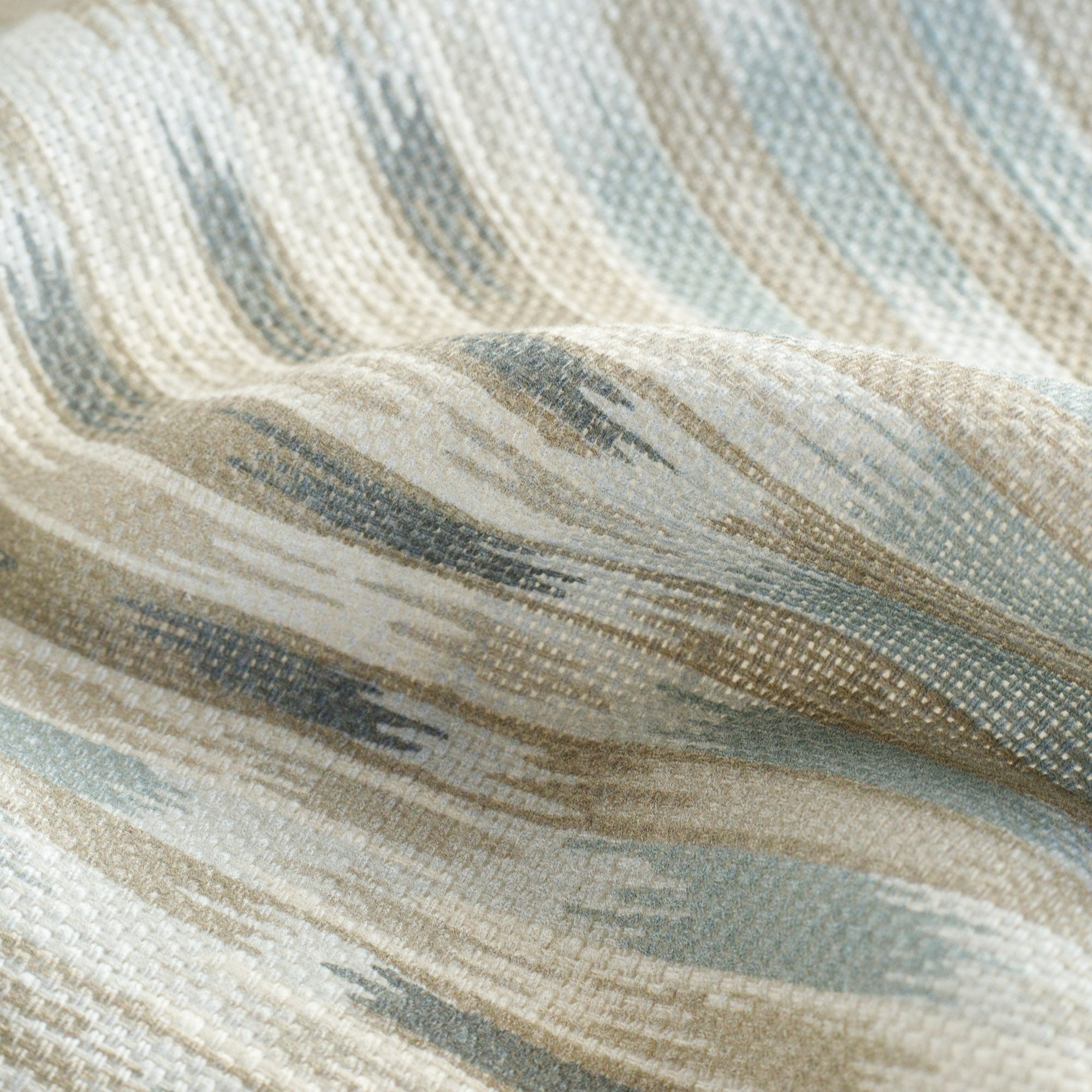 Premium Lagos Fabric - Soft & Durable Seaside Blue Textile for Upholstery, Curtains & Home Decor | Perfect for Coastal & Bohemian Interior Design