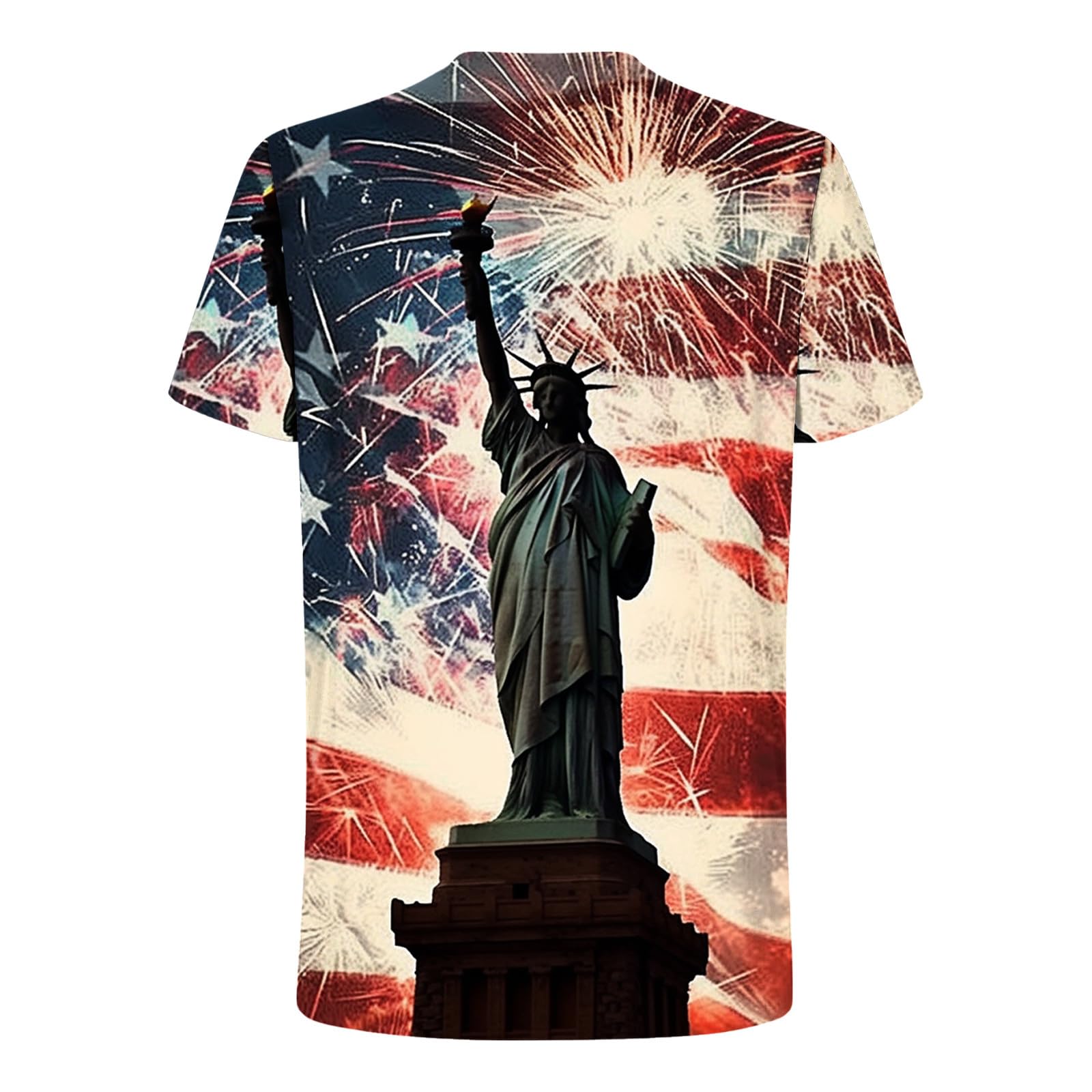 4th of July T-Shirts for Men - Patriotic Graphic Tees, Short Sleeve Summer Shirts & Casual Tops 2024 | Perfect for Independence Day Celebrations, BBQ Parties & Patriotic Events