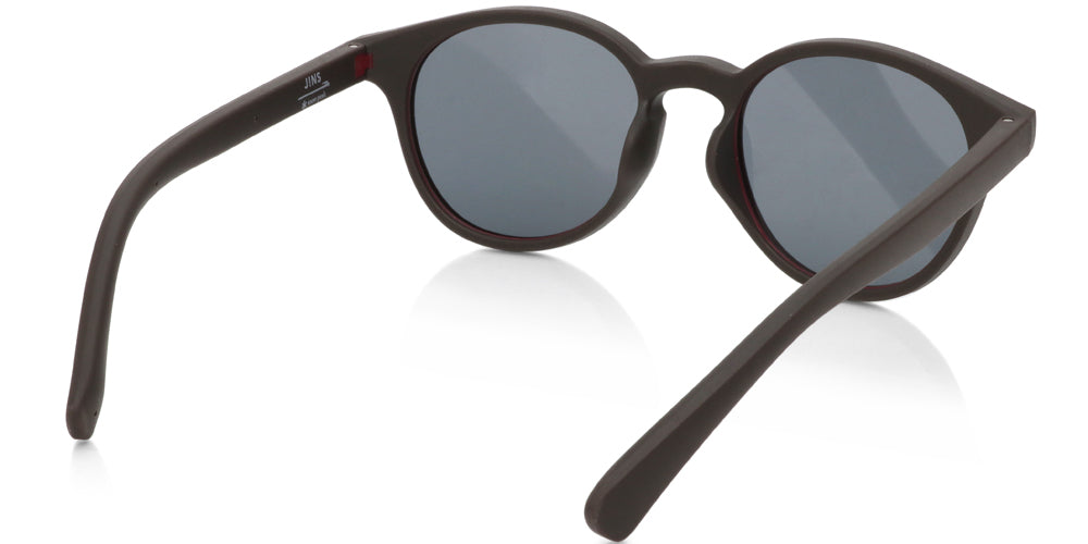 JINS x Snow Peak Rubber Sunglasses 019 - Polarized UV Protection Outdoor Sports Glasses for Hiking, Fishing & Cycling