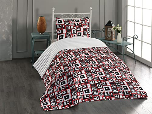 Vermilion and Charcoal Grey