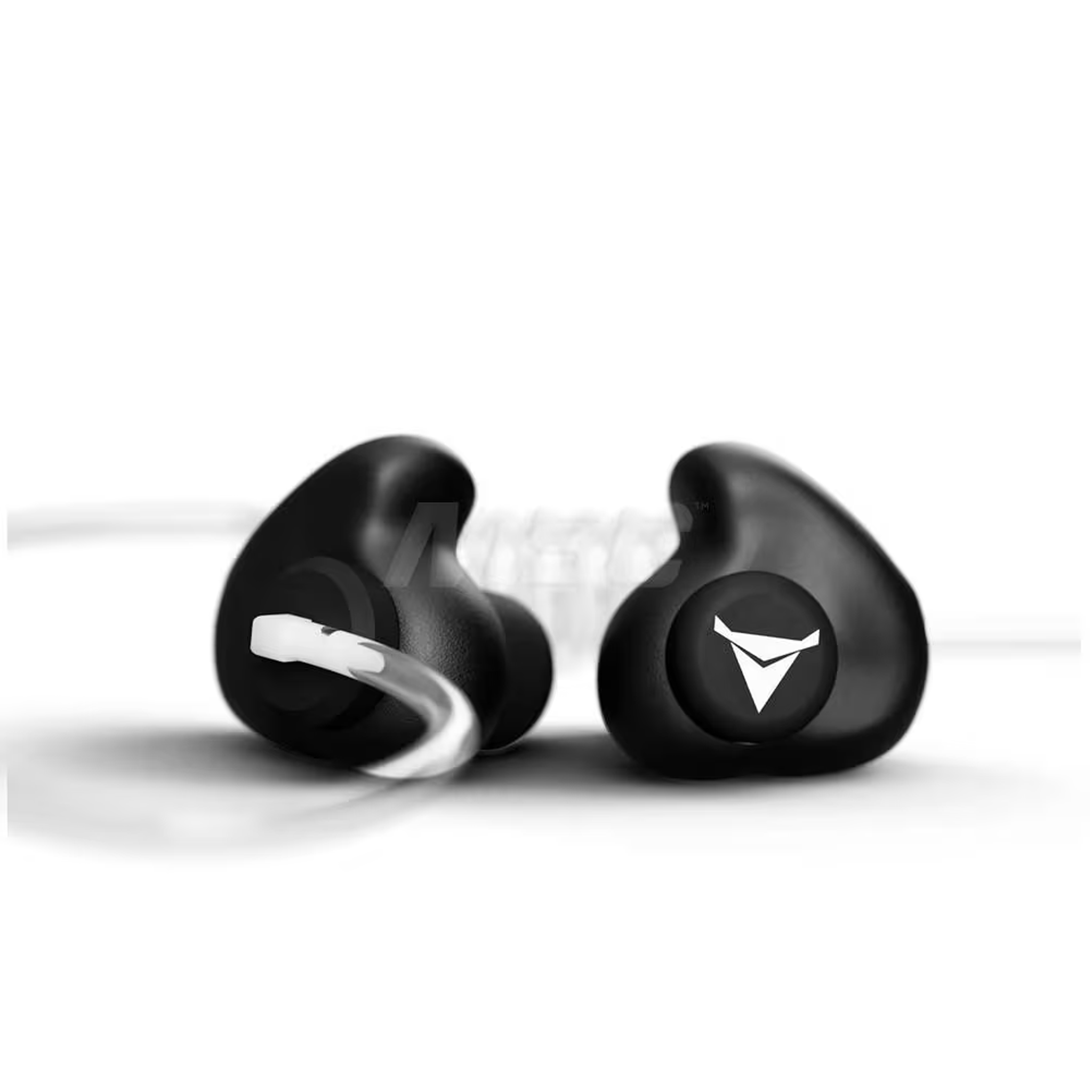 Motorola RTL RDO ISO BLK Isolation Custom Molded Earpiece Adapter - Secure & Clear Communication for Two-Way Radios - Perfect for Security, Construction & Emergency Services