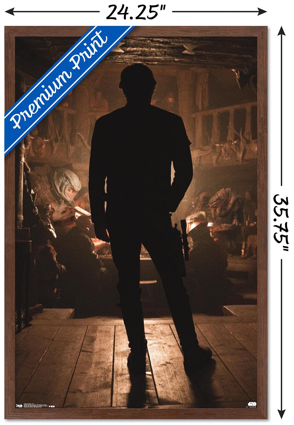 Trends International Star Wars: Solo - Han Framed Wall Poster 34