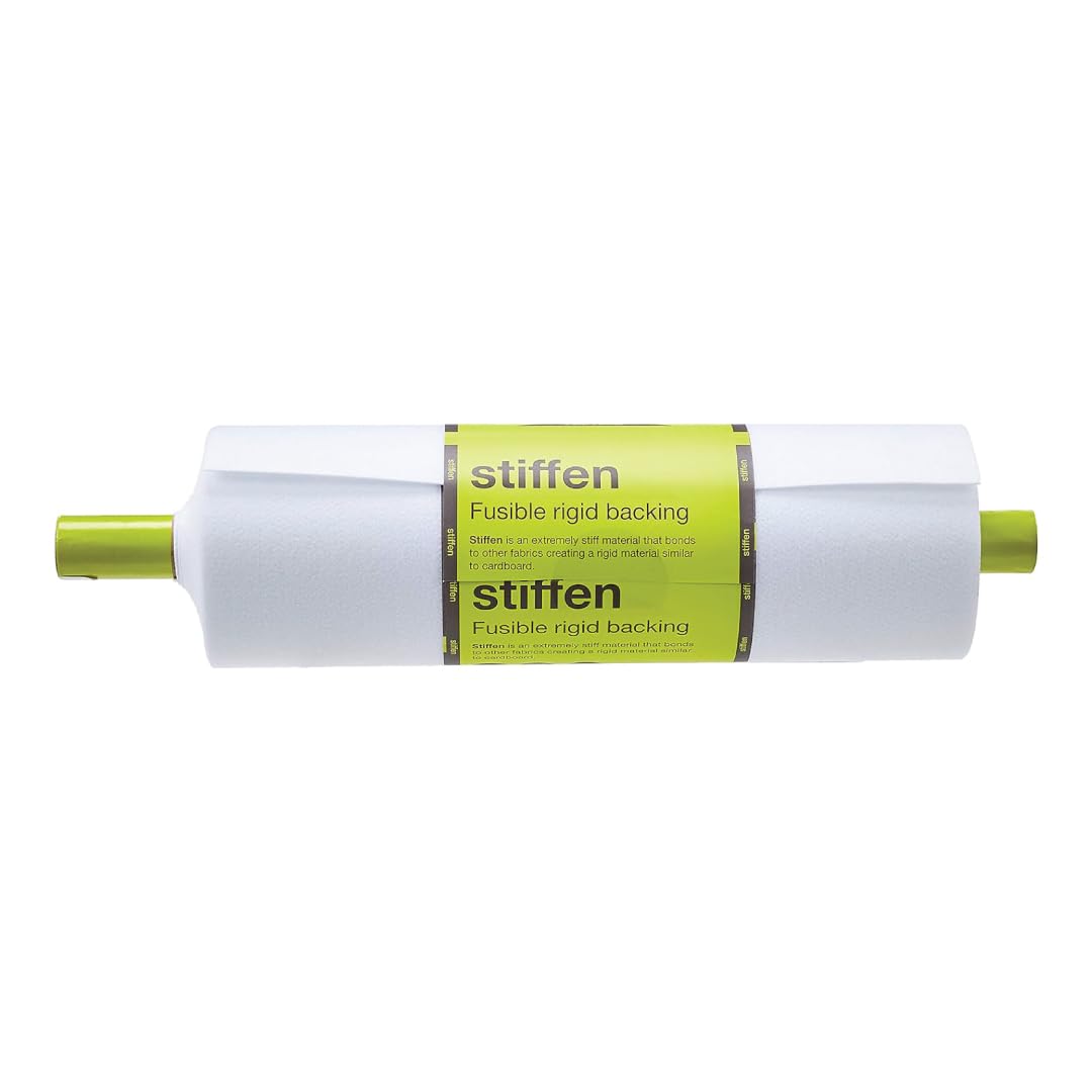 Fairfield Stiffen Fusible Interfacing - One-Sided Sewing Interfacing for Bags, Purses & Home Decor - 20