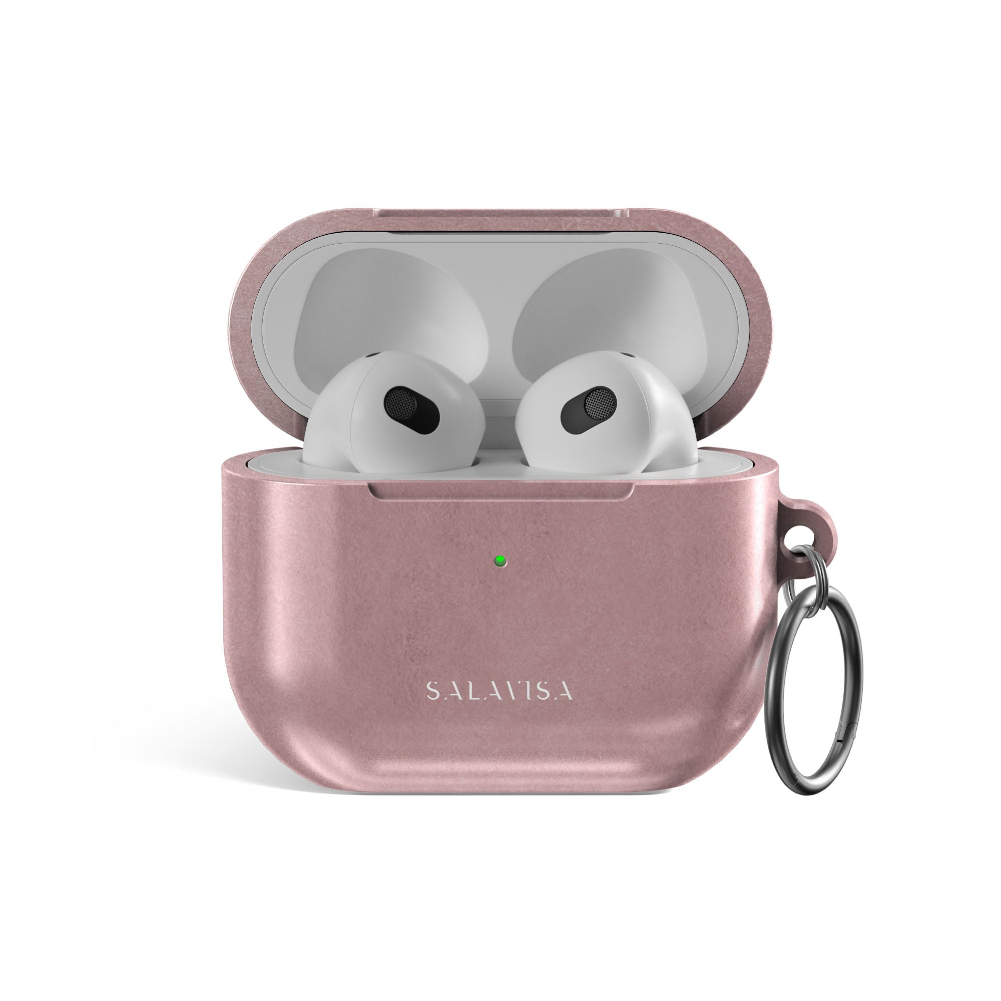 Rose Pink Watercolor AirPods Case - Cute Floral Design Protective Cover for Apple AirPods 1/2/3 & Pro - Perfect Gift for Women, Girls, Teens - Stylish & Durable for Daily Use, Travel, Workouts