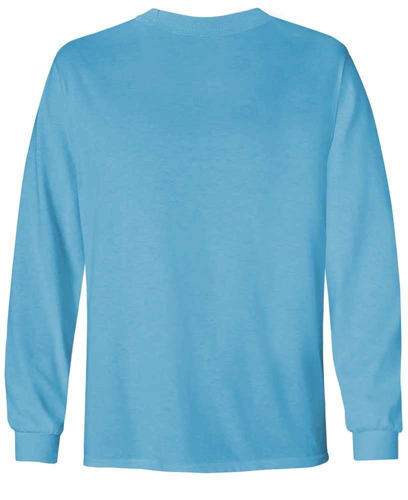 Joe's USA Youth Long Sleeve Cotton T-Shirts - 20 Color Options for Boys & Girls | School, Sports & Everyday Wear