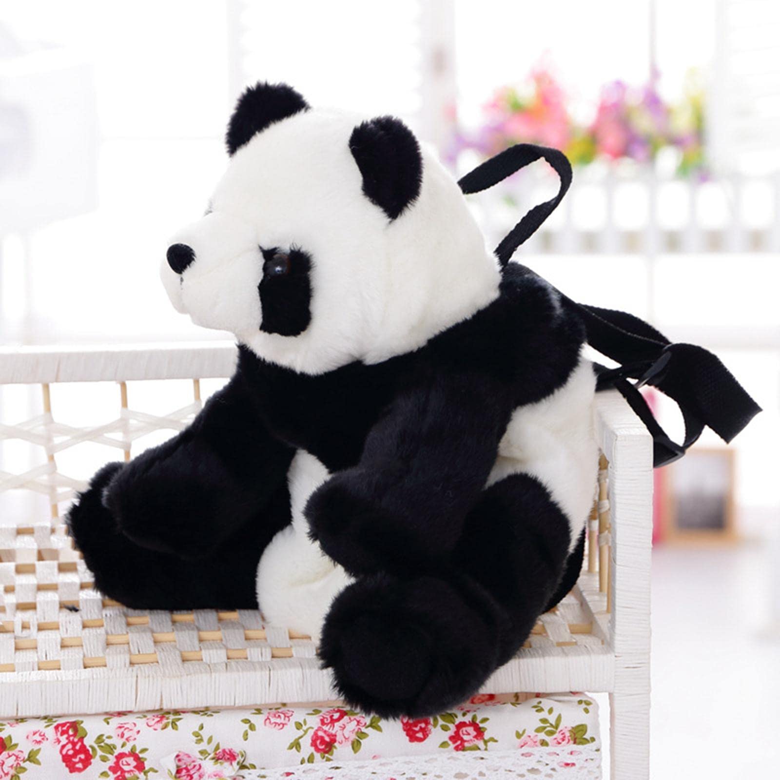 FASHIONMYDAY Cute Cartoon Plush Panda Backpack - Large Stuffed Panda Doll for Kids, Girls & Boys | Soft & Durable Women's Handbag for School, Travel & Daily Use