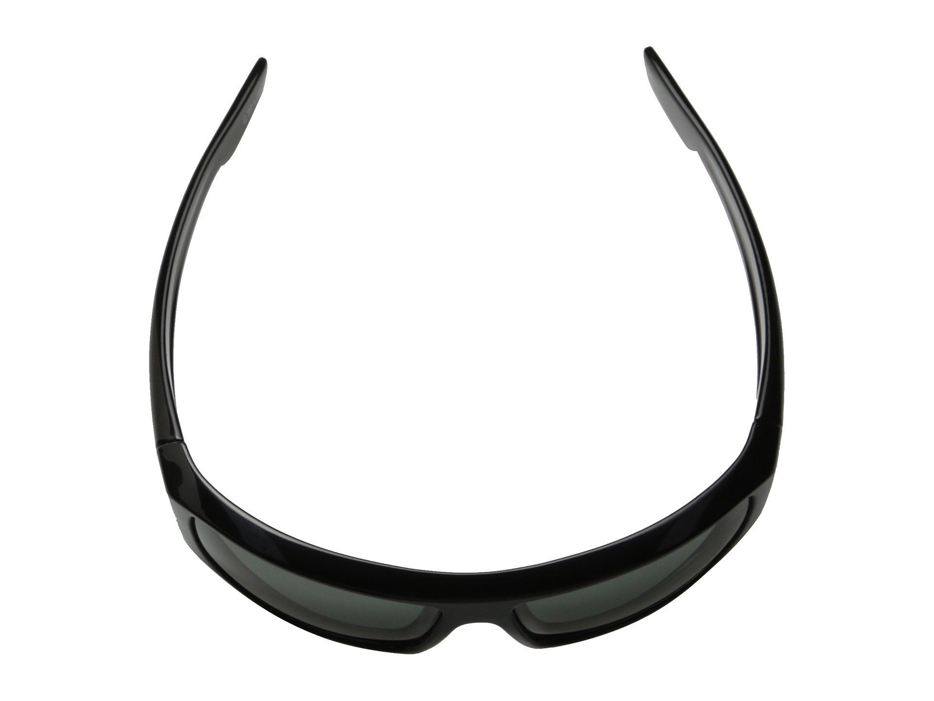 Spy Logan Polarized Sunglasses for Men & Women - Shiny Black/Grey UV Protection - One Size Fits All - Perfect for Driving, Beach & Outdoor Activities
