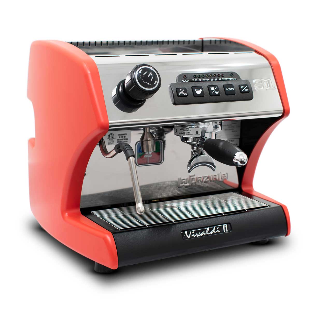 La Spaziale Vivaldi II Espresso Machine - Professional Grade Coffee Maker for Home & Cafe Use | Perfect for Latte, Cappuccino & Americano | Commercial Quality for Baristas & Coffee Enthusiasts