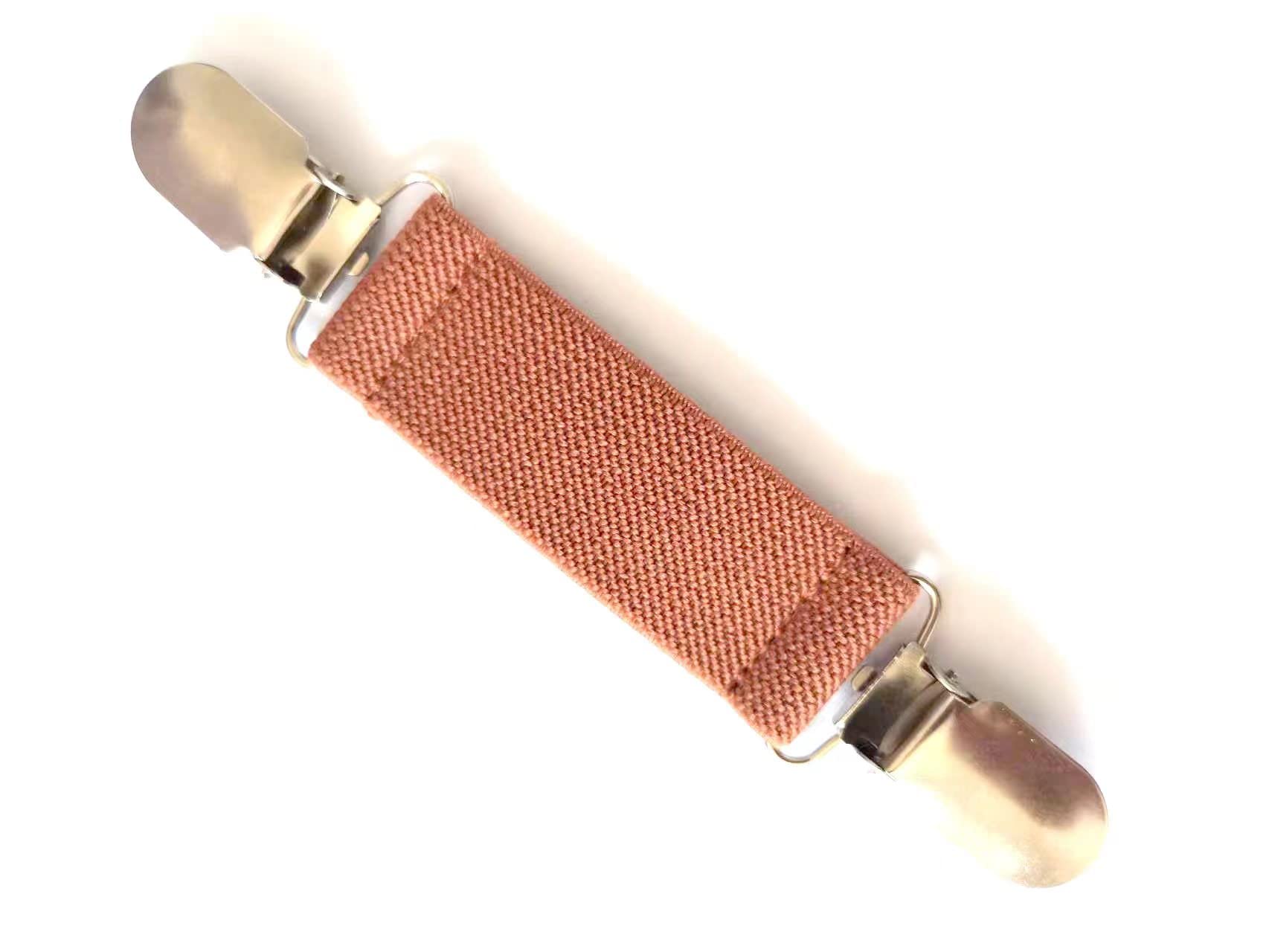 Premium Heavy-Duty Stainless Steel Bed Sheet Fasteners & Hat Clips - Double Elastic Strap Clips for Mattress, Clothing & Accessories - Perfect for Home, Travel & Camping Use