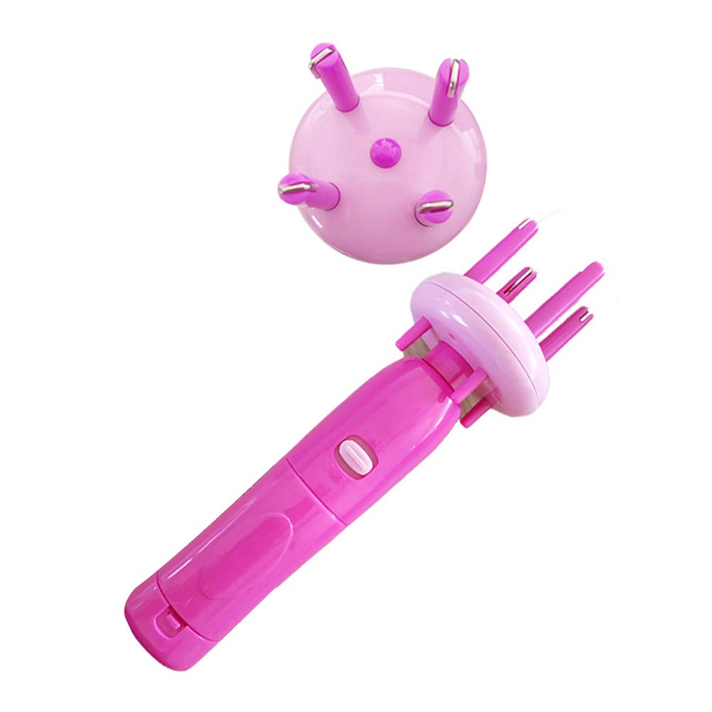 Portable Electric Hair Braiding Machine - Automatic Quick Twist Braid Tool for DIY Hairstyles | Perfect for Home Use, Travel, and Salon Styling