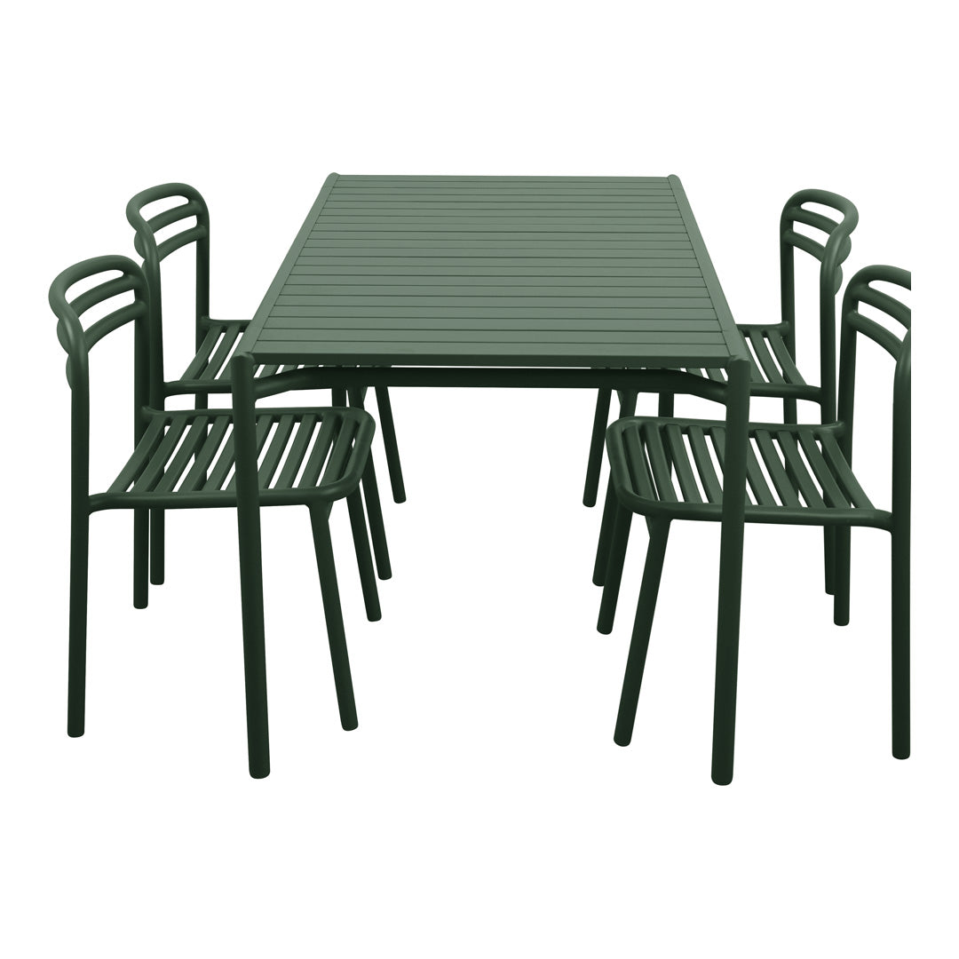 Bliss Rectangular Dining Table - Modern Solid Wood Kitchen Table for 6-8 People | Perfect for Family Dinners, Entertaining Guests & Small Space Dining Rooms