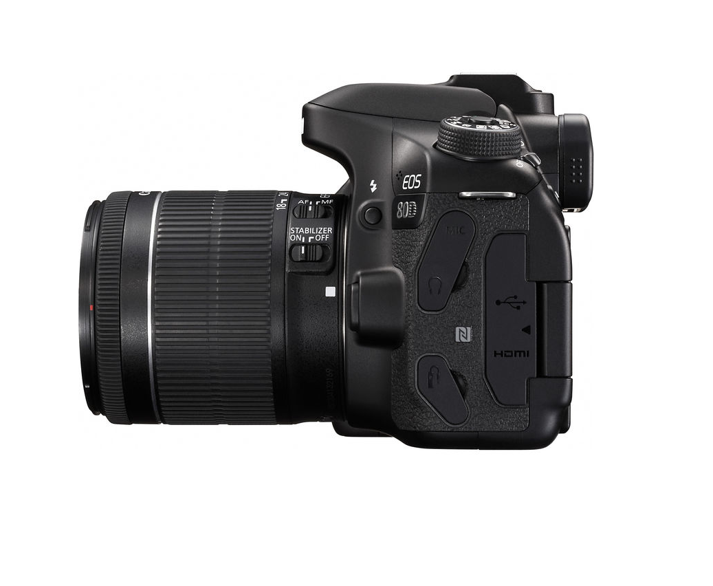 Canon EOS 80D DSLR Camera with 18-55mm IS STM Lens Kit - Professional Photography for Beginners, Vlogging & Travel (Black) - Perfect for YouTube, Portrait & Outdoor Shooting